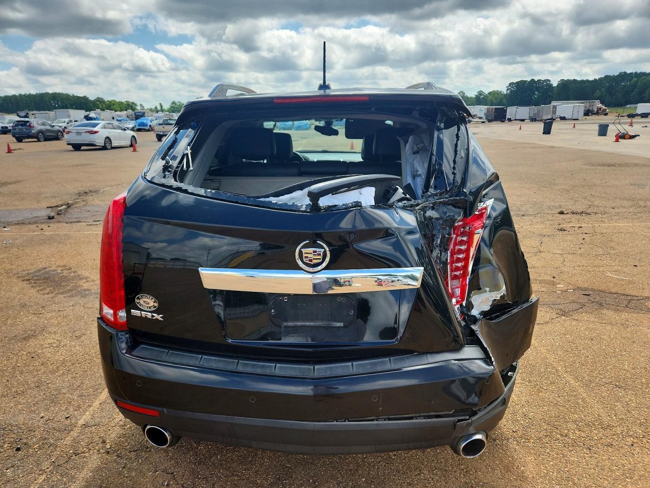 2015 Cadillac Srx Luxury Collection Black vin: 3GYFNBE32FS565775