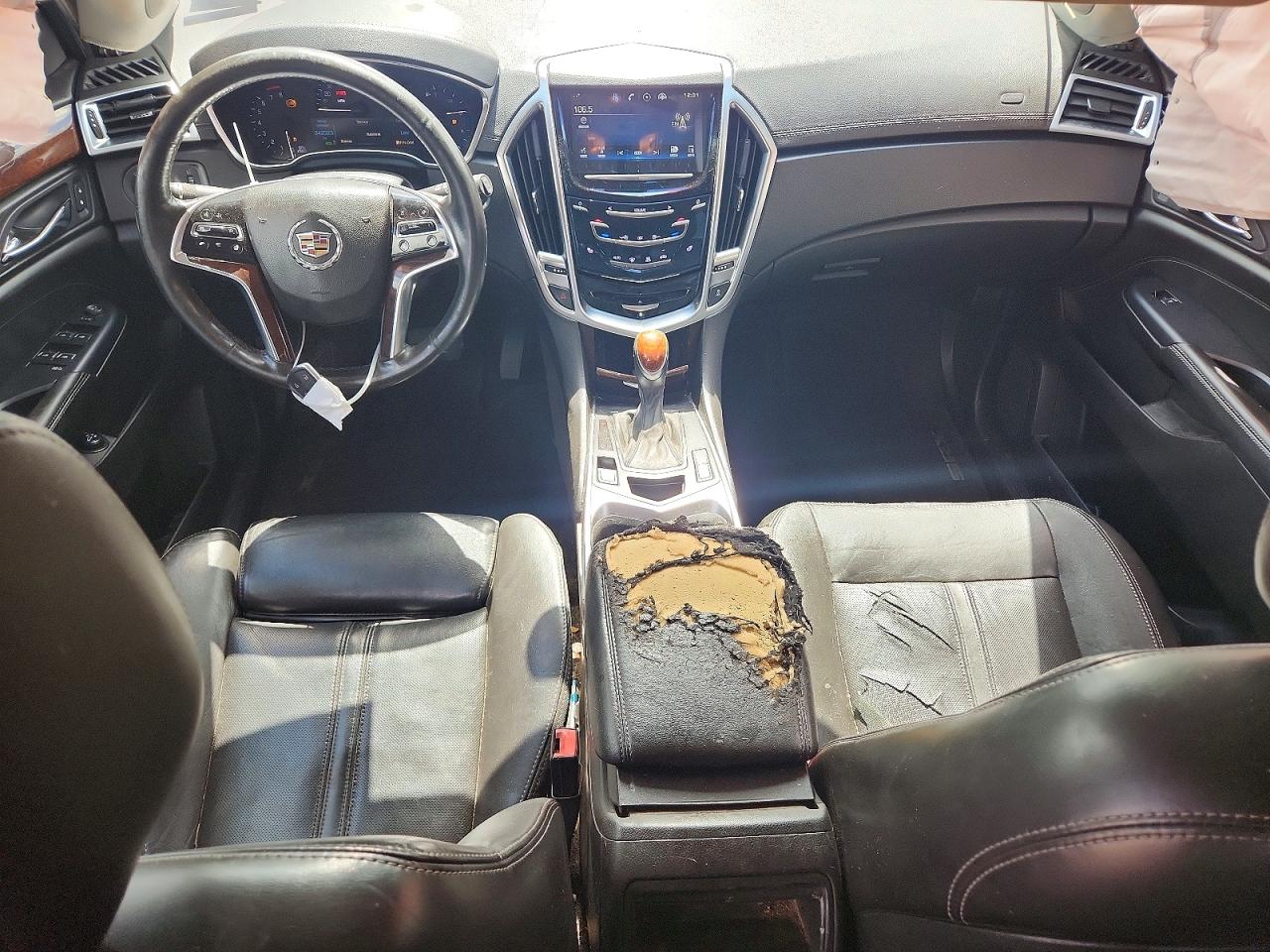 2015 Cadillac Srx Luxury Collection Black vin: 3GYFNBE32FS565775