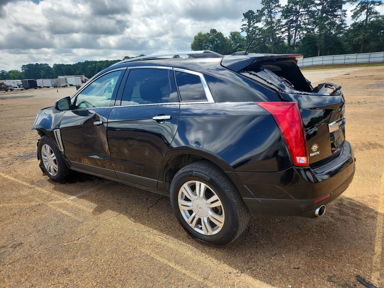 2015 Cadillac Srx Luxury Collection Black vin: 3GYFNBE32FS565775