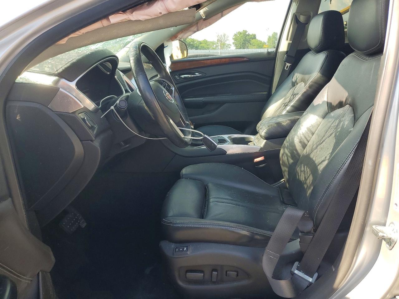 2015 Cadillac Srx Luxury Collection Silver vin: 3GYFNBE32FS619060