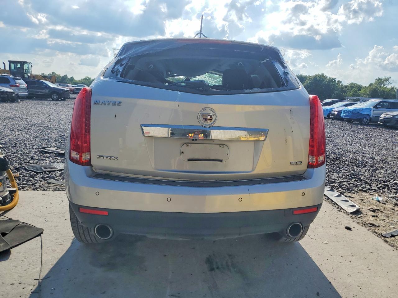 2015 Cadillac Srx Luxury Collection Silver vin: 3GYFNBE32FS619060