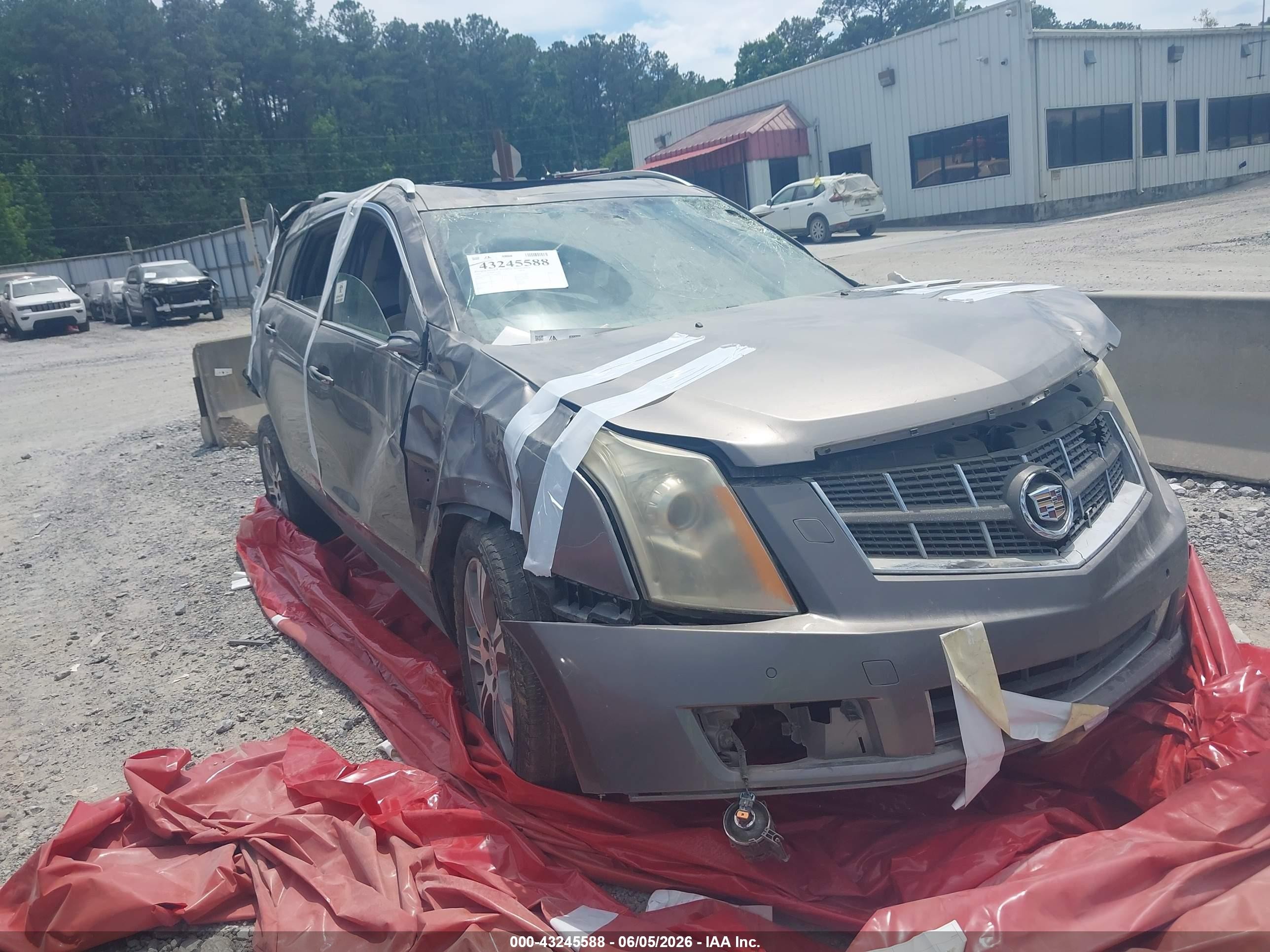 2012 Cadillac Srx Performance Collection Tan vin: 3GYFNBE33CS600996