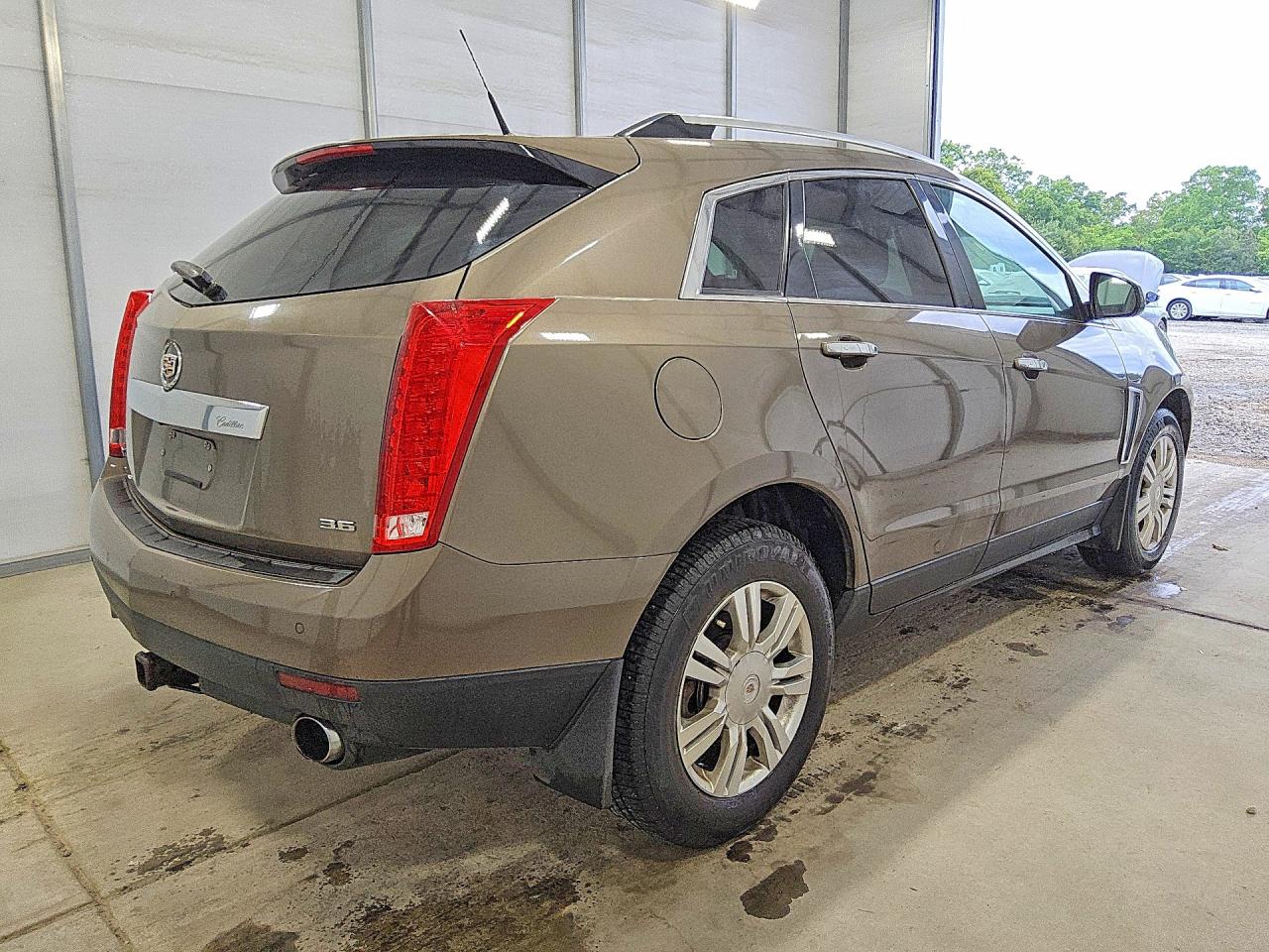 2014 Cadillac Srx Luxury Collection Brown vin: 3GYFNBE33ES580901