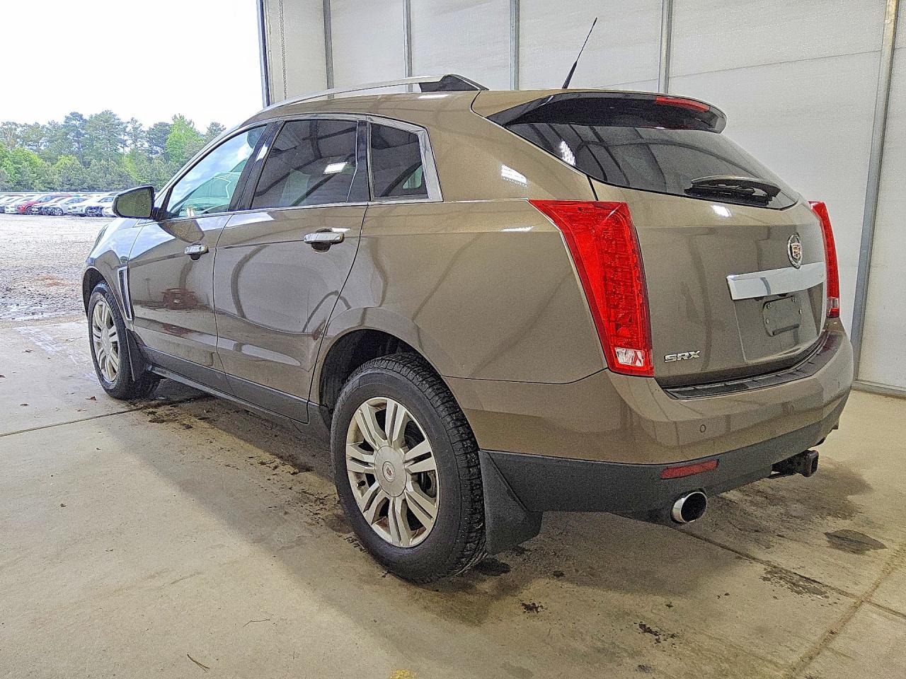 2014 Cadillac Srx Luxury Collection Brown vin: 3GYFNBE33ES580901