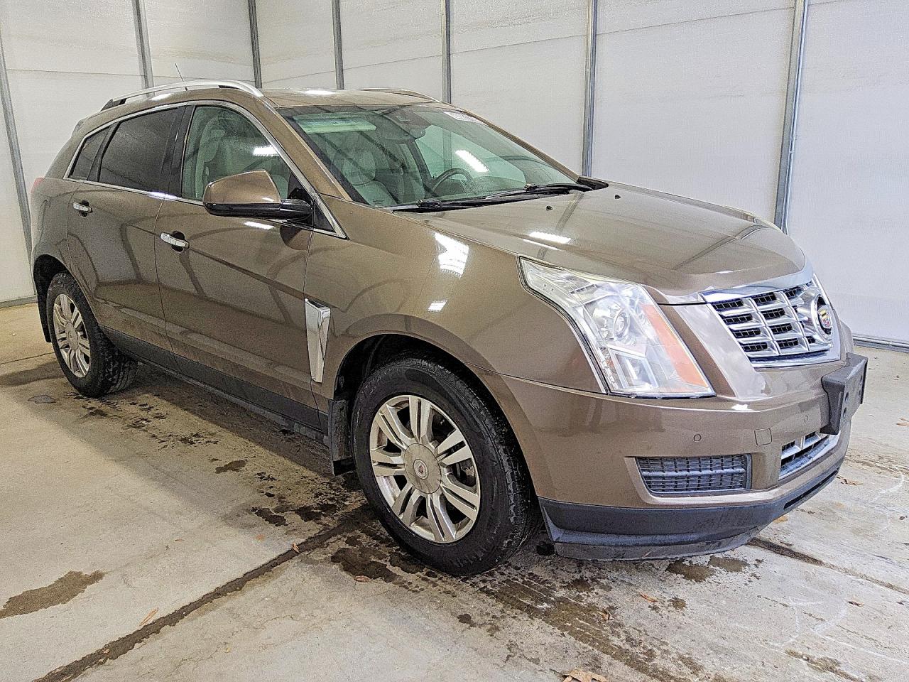 2014 Cadillac Srx Luxury Collection Brown vin: 3GYFNBE33ES580901