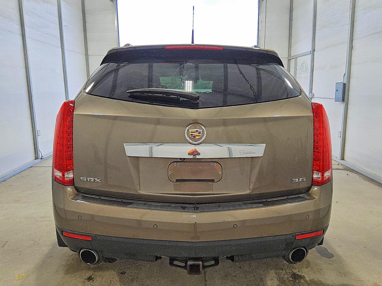 2014 Cadillac Srx Luxury Collection Brown vin: 3GYFNBE33ES580901