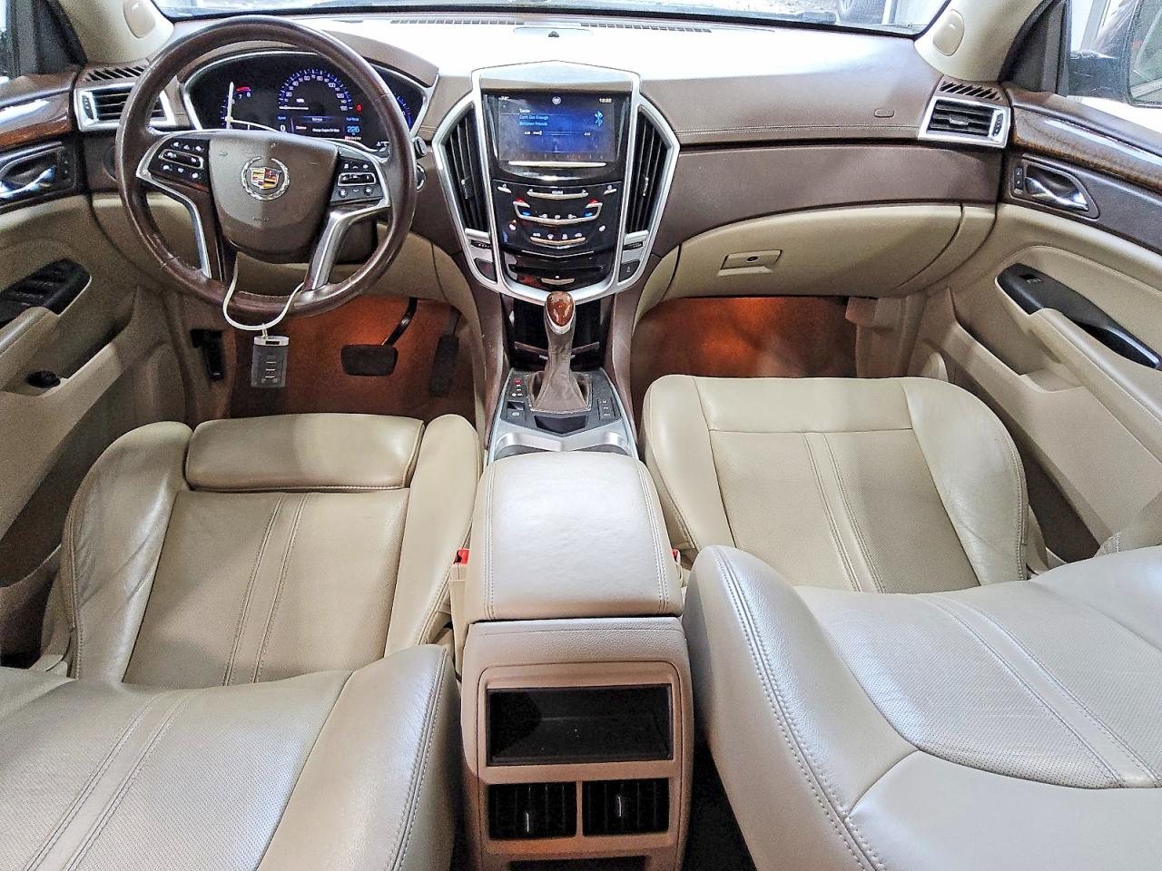 2014 Cadillac Srx Luxury Collection Brown vin: 3GYFNBE33ES580901