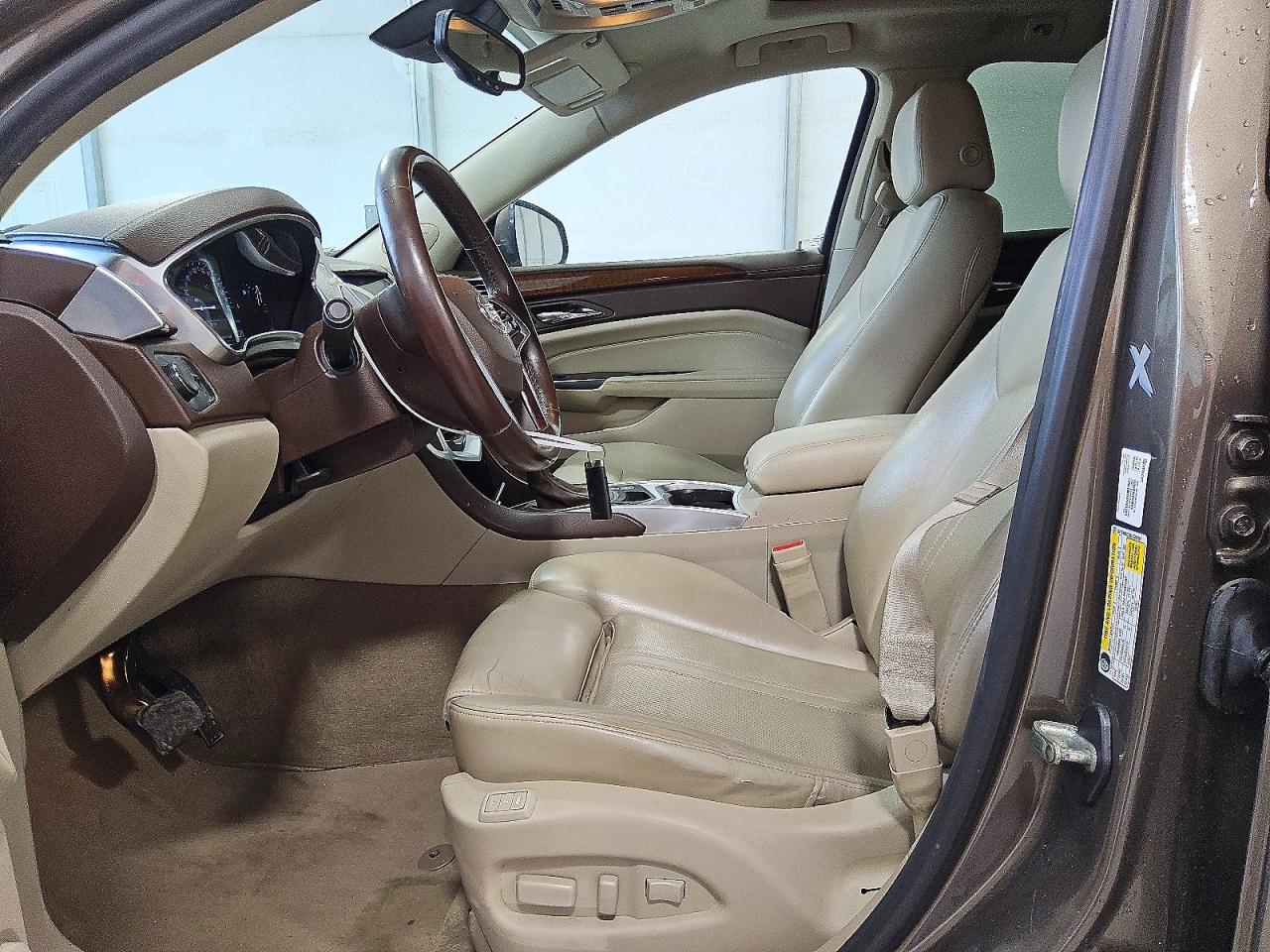 2014 Cadillac Srx Luxury Collection Brown vin: 3GYFNBE33ES580901