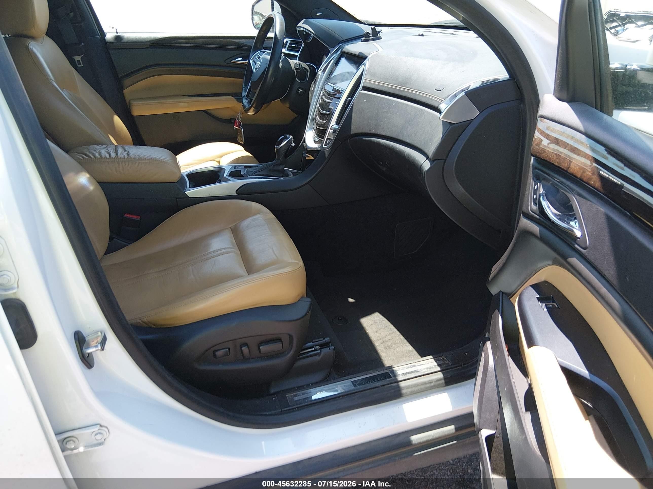 2015 Cadillac Srx Luxury Collection Brown vin: 3GYFNBE33FS511451