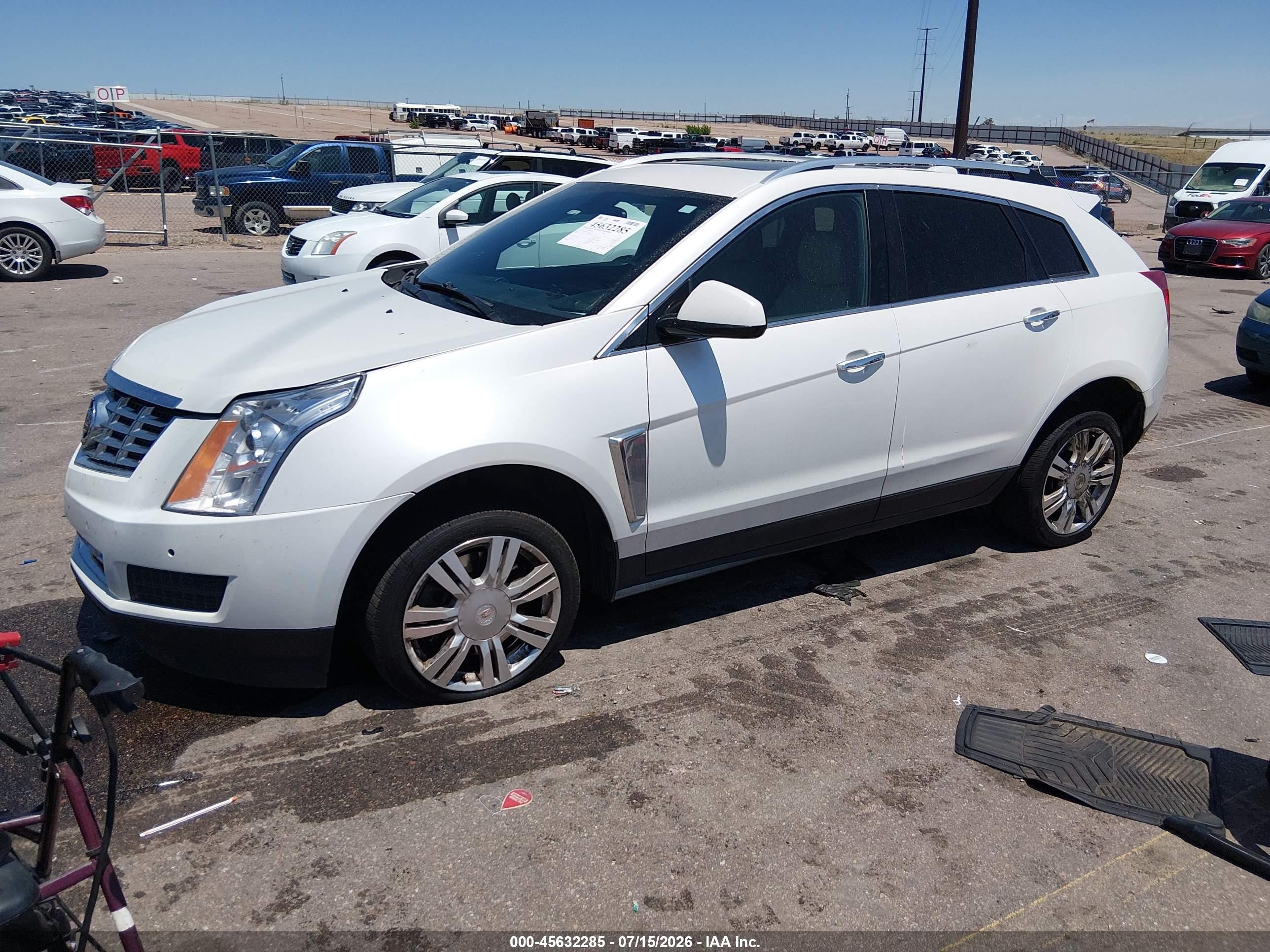 2015 Cadillac Srx Luxury Collection Brown vin: 3GYFNBE33FS511451