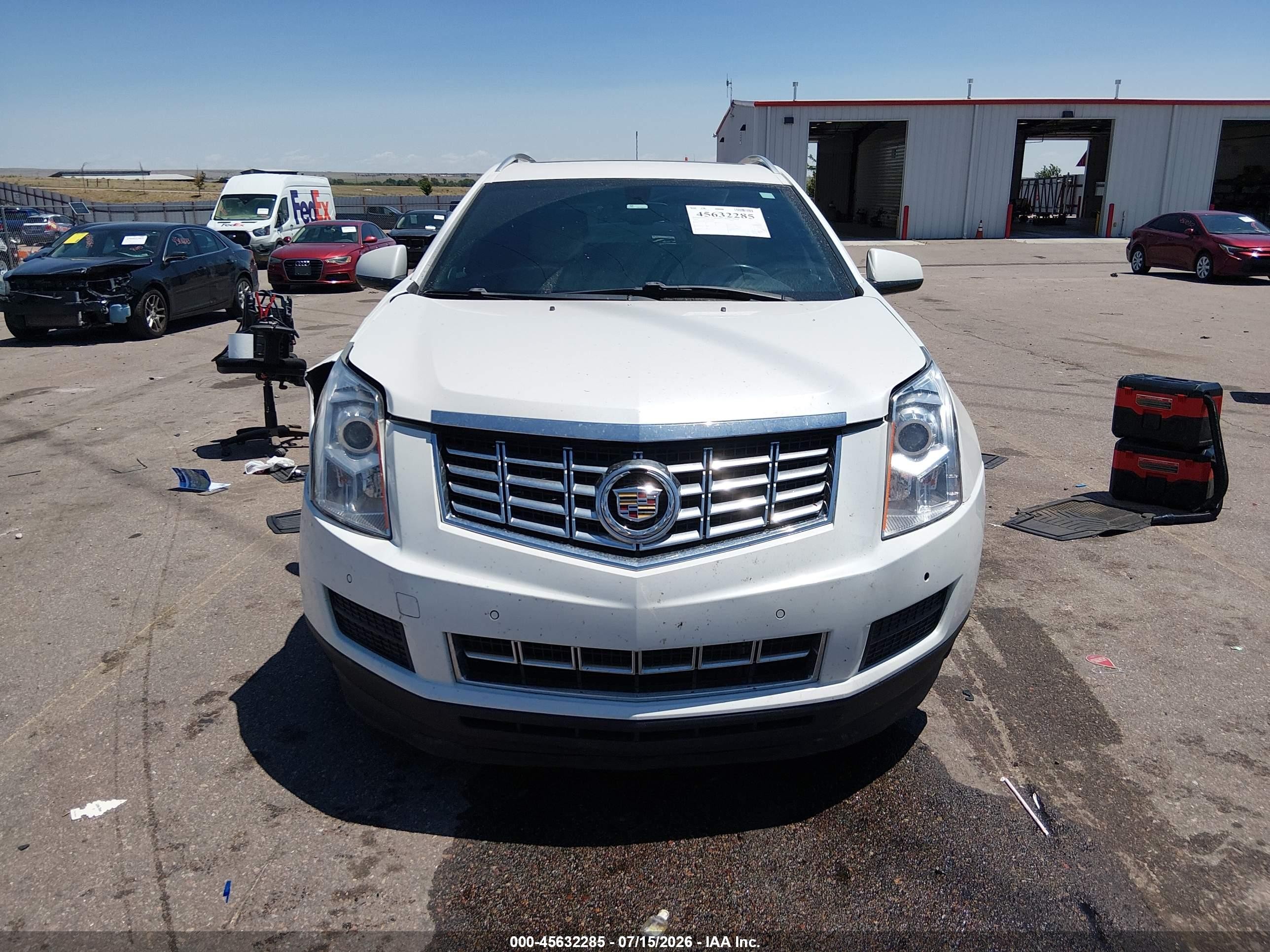2015 Cadillac Srx Luxury Collection Brown vin: 3GYFNBE33FS511451