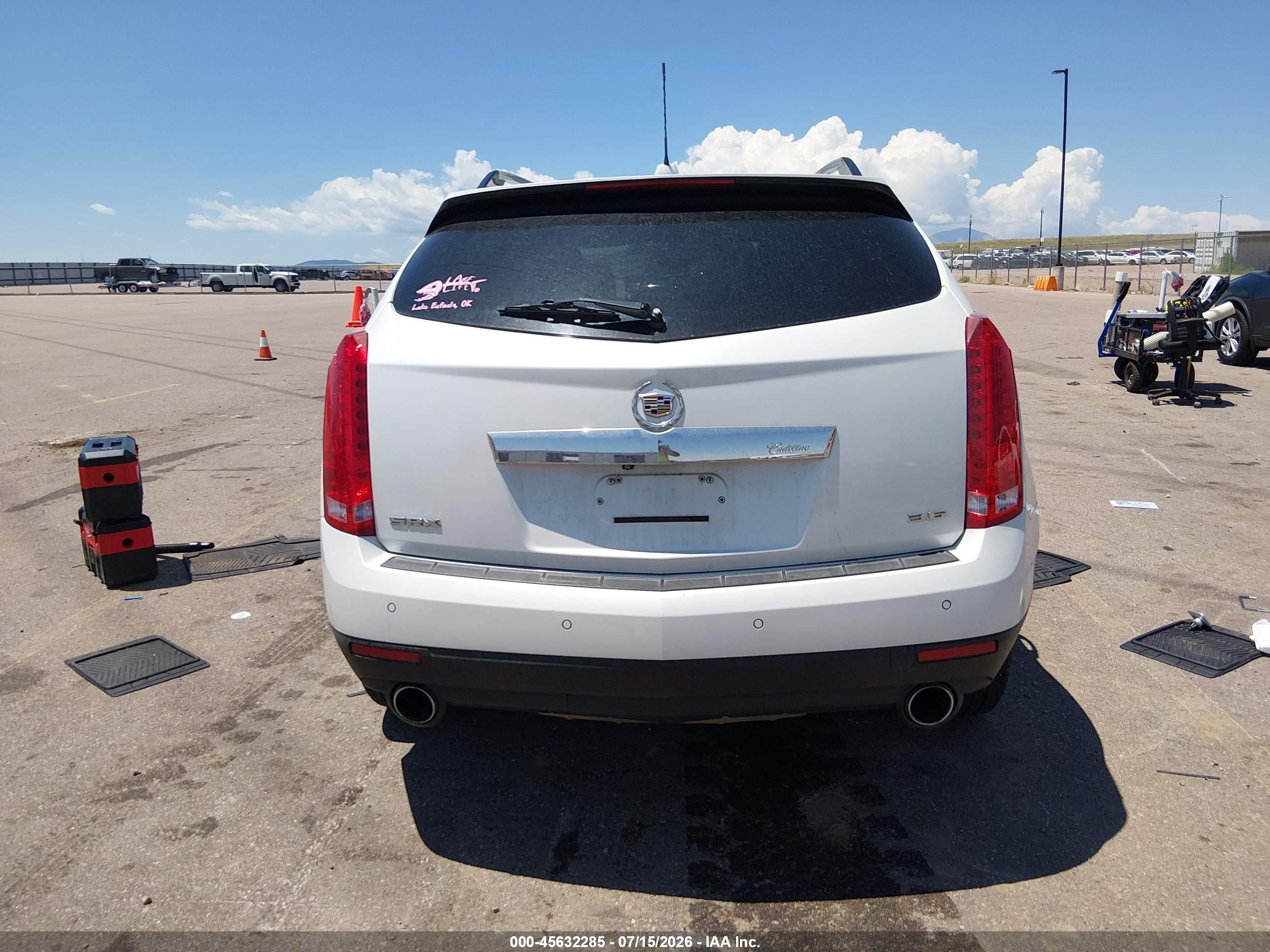 2015 Cadillac Srx Luxury Collection Brown vin: 3GYFNBE33FS511451