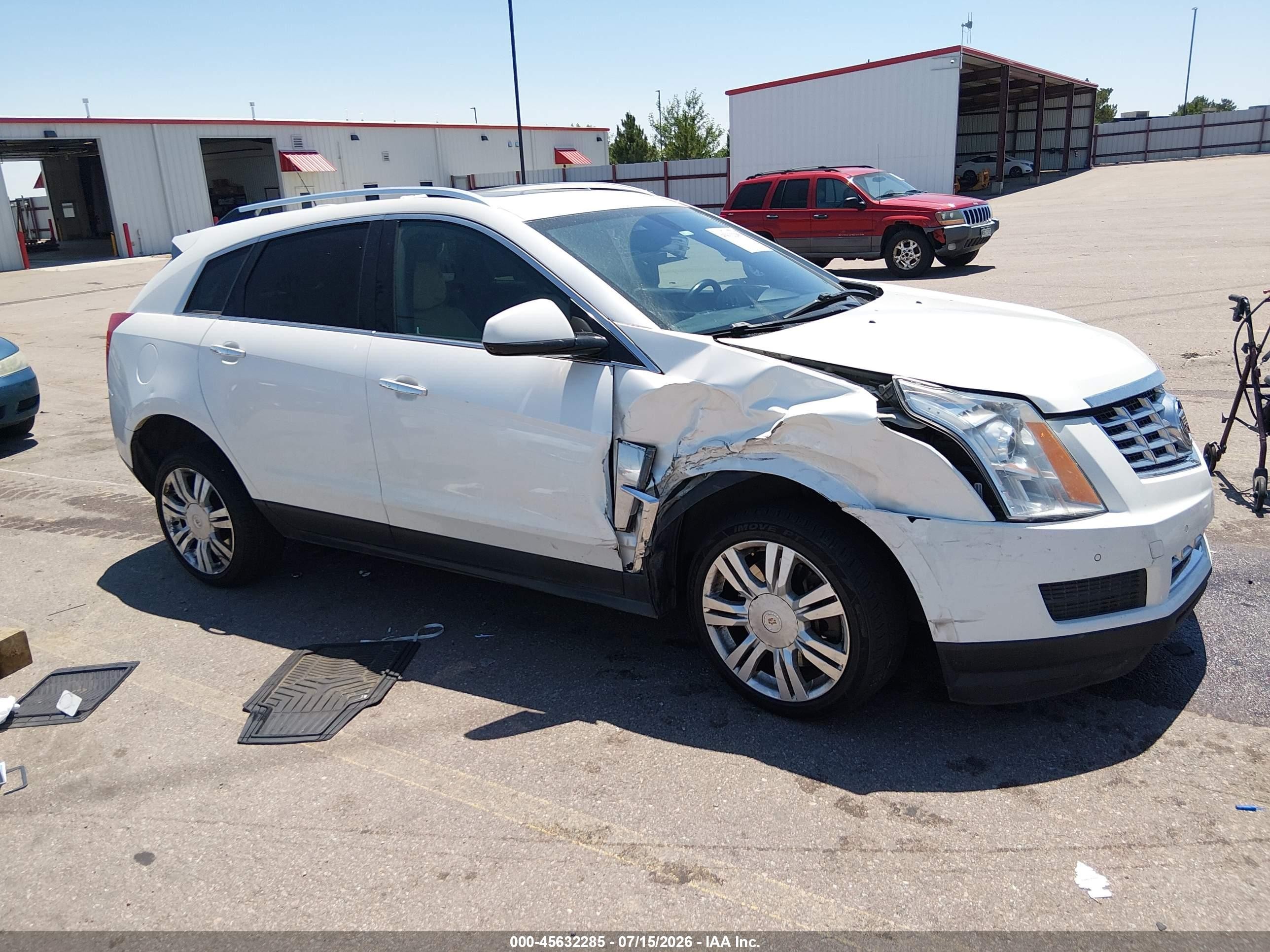 2015 Cadillac Srx Luxury Collection Brown vin: 3GYFNBE33FS511451