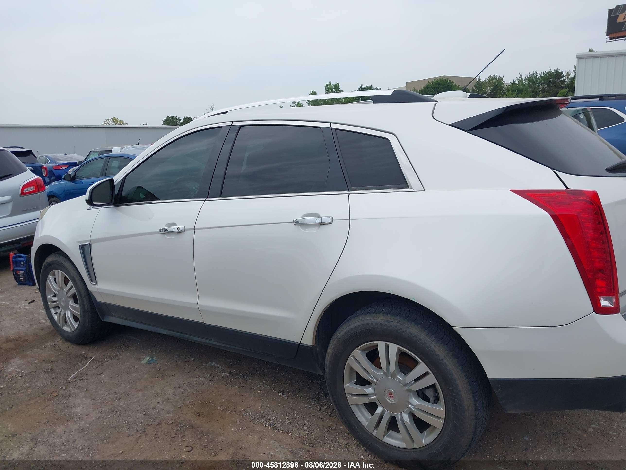 2015 Cadillac Srx Luxury Collection White vin: 3GYFNBE33FS535815