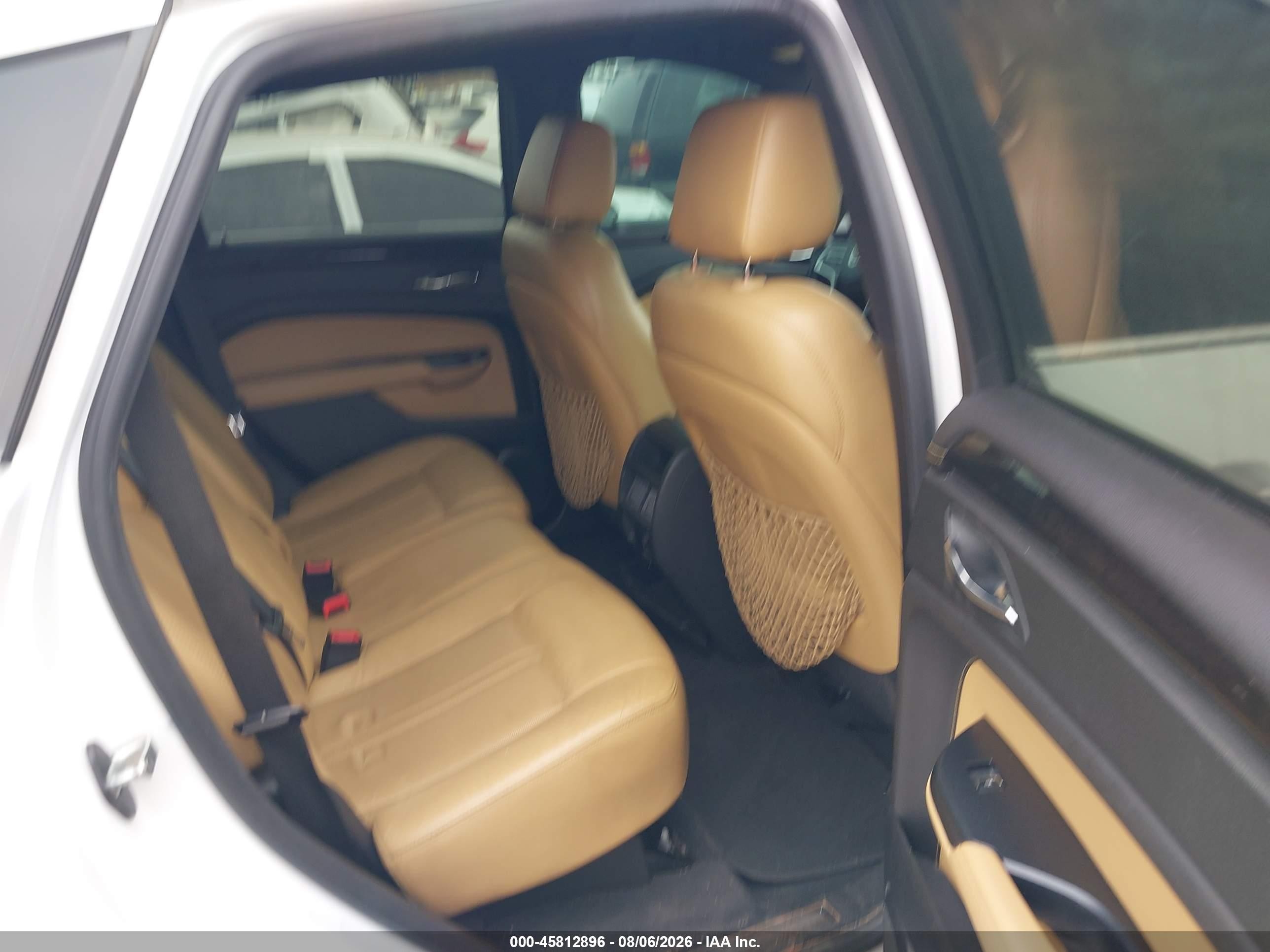 2015 Cadillac Srx Luxury Collection White vin: 3GYFNBE33FS535815