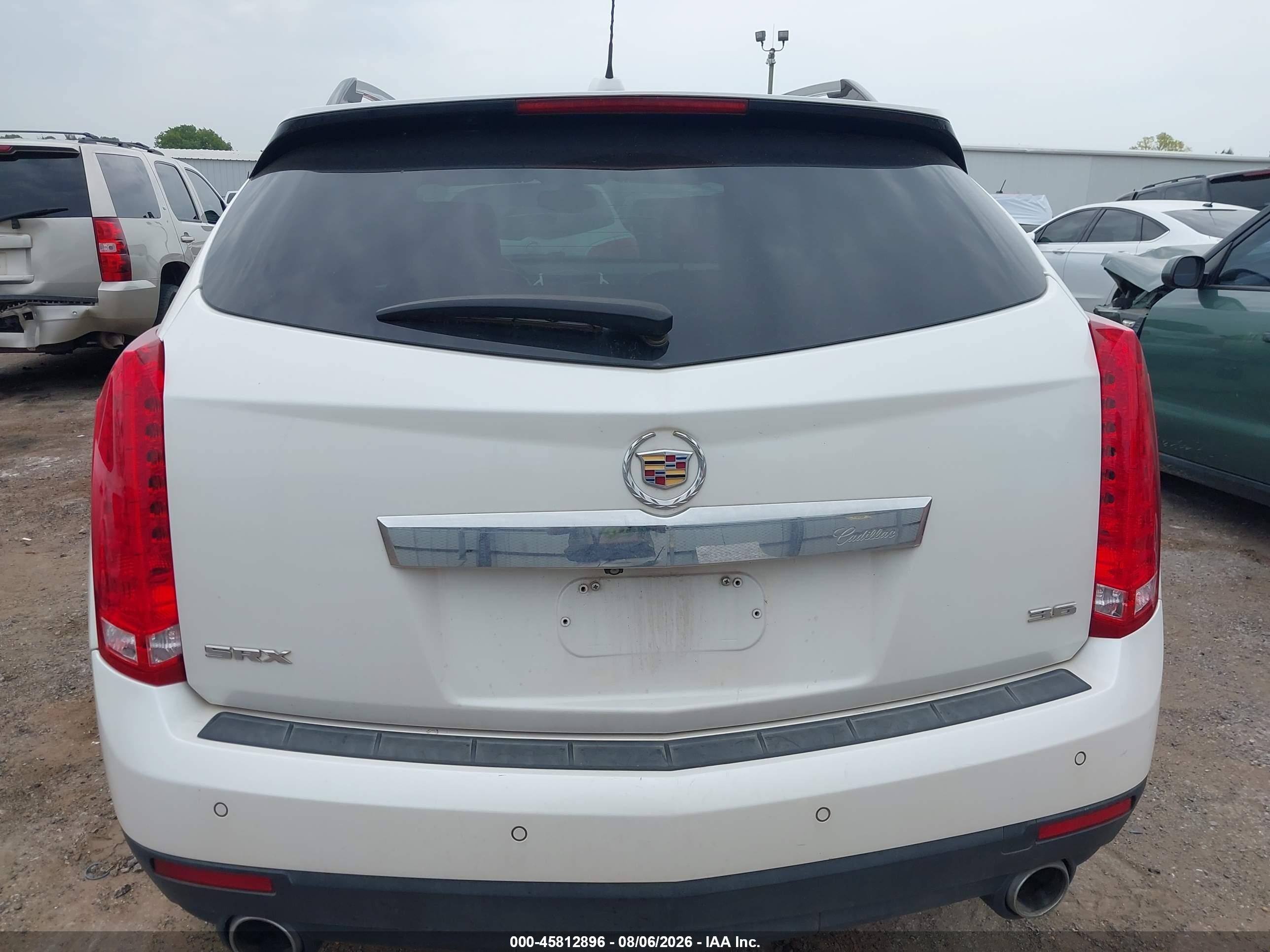 2015 Cadillac Srx Luxury Collection White vin: 3GYFNBE33FS535815
