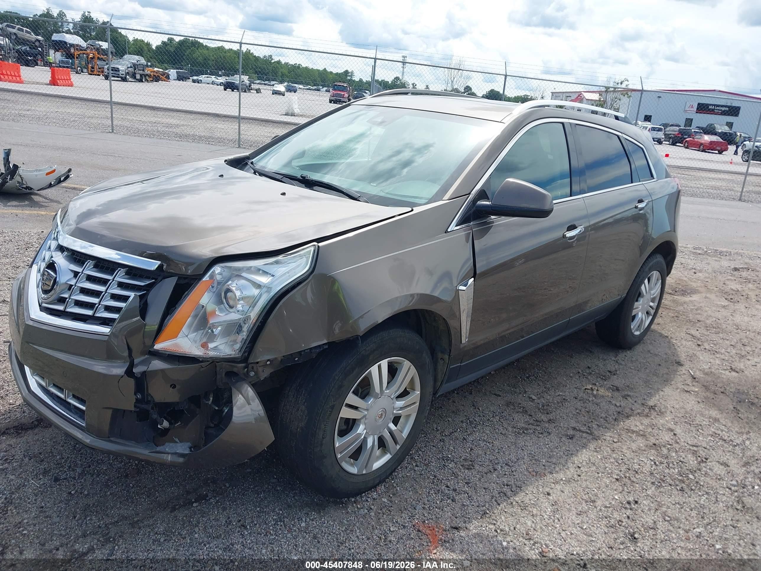 2015 Cadillac Srx Luxury Collection Коричневый vin: 3GYFNBE33FS556213