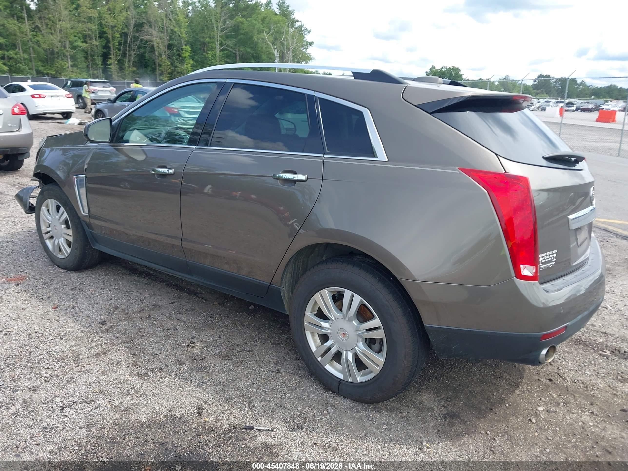 2015 Cadillac Srx Luxury Collection Коричневый vin: 3GYFNBE33FS556213