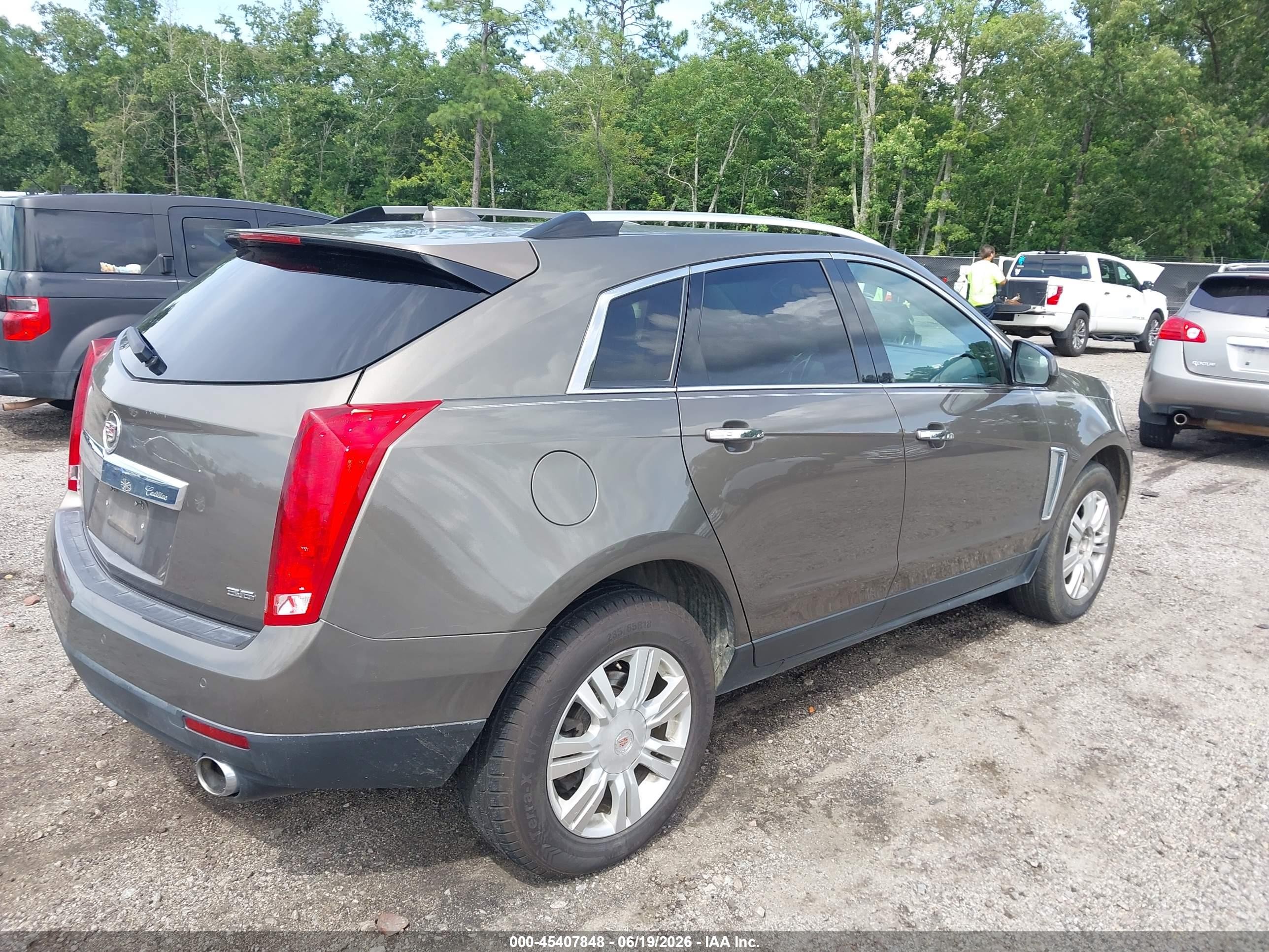 2015 Cadillac Srx Luxury Collection Коричневый vin: 3GYFNBE33FS556213