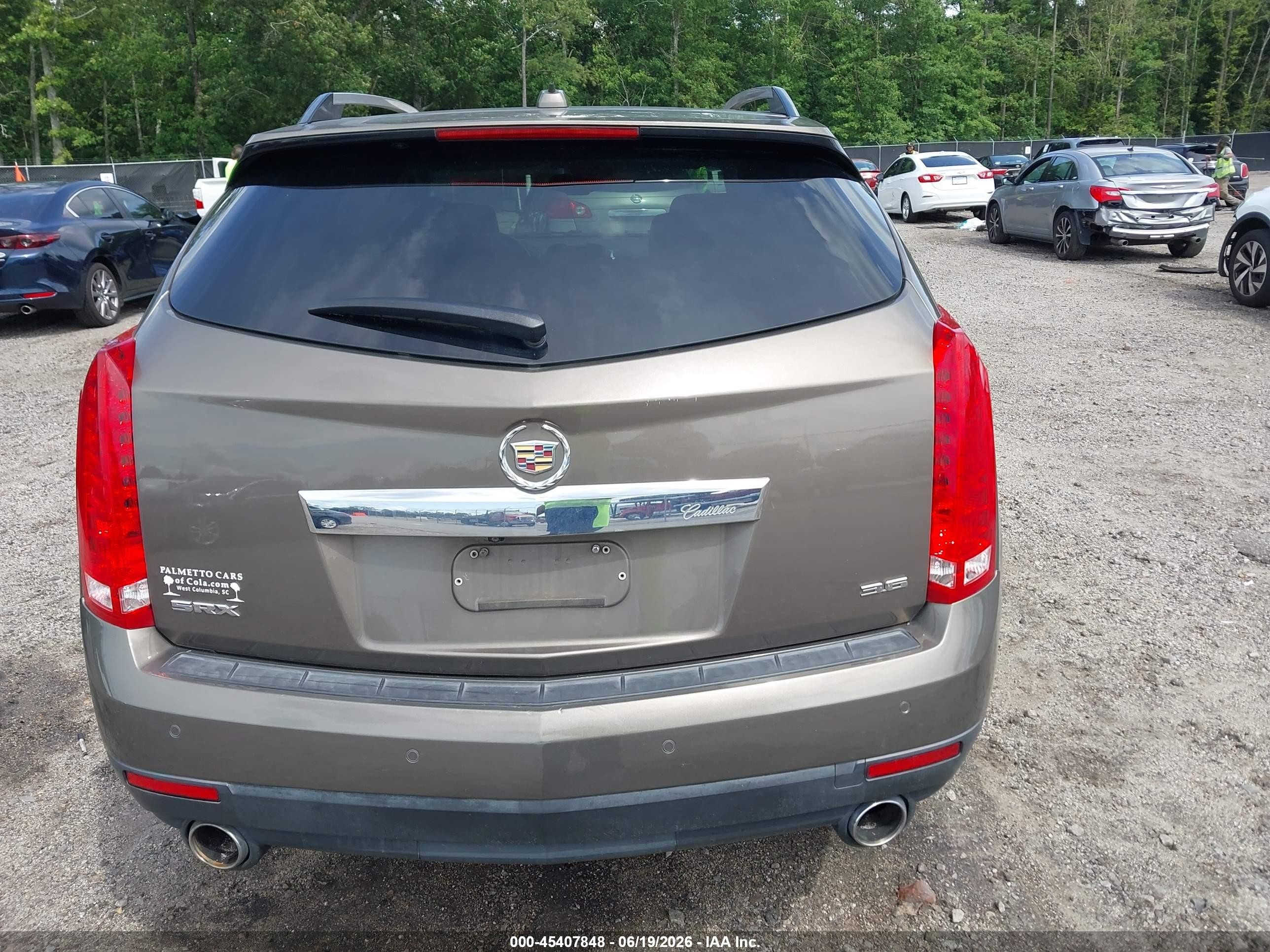 2015 Cadillac Srx Luxury Collection Коричневый vin: 3GYFNBE33FS556213