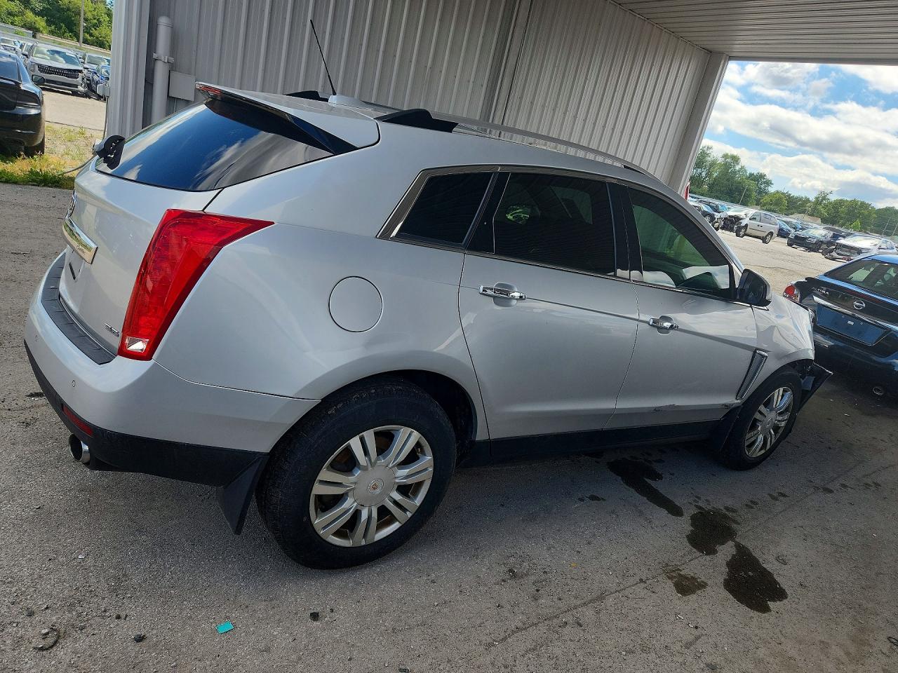 2015 Cadillac Srx Luxury Collection Silver vin: 3GYFNBE33FS566787