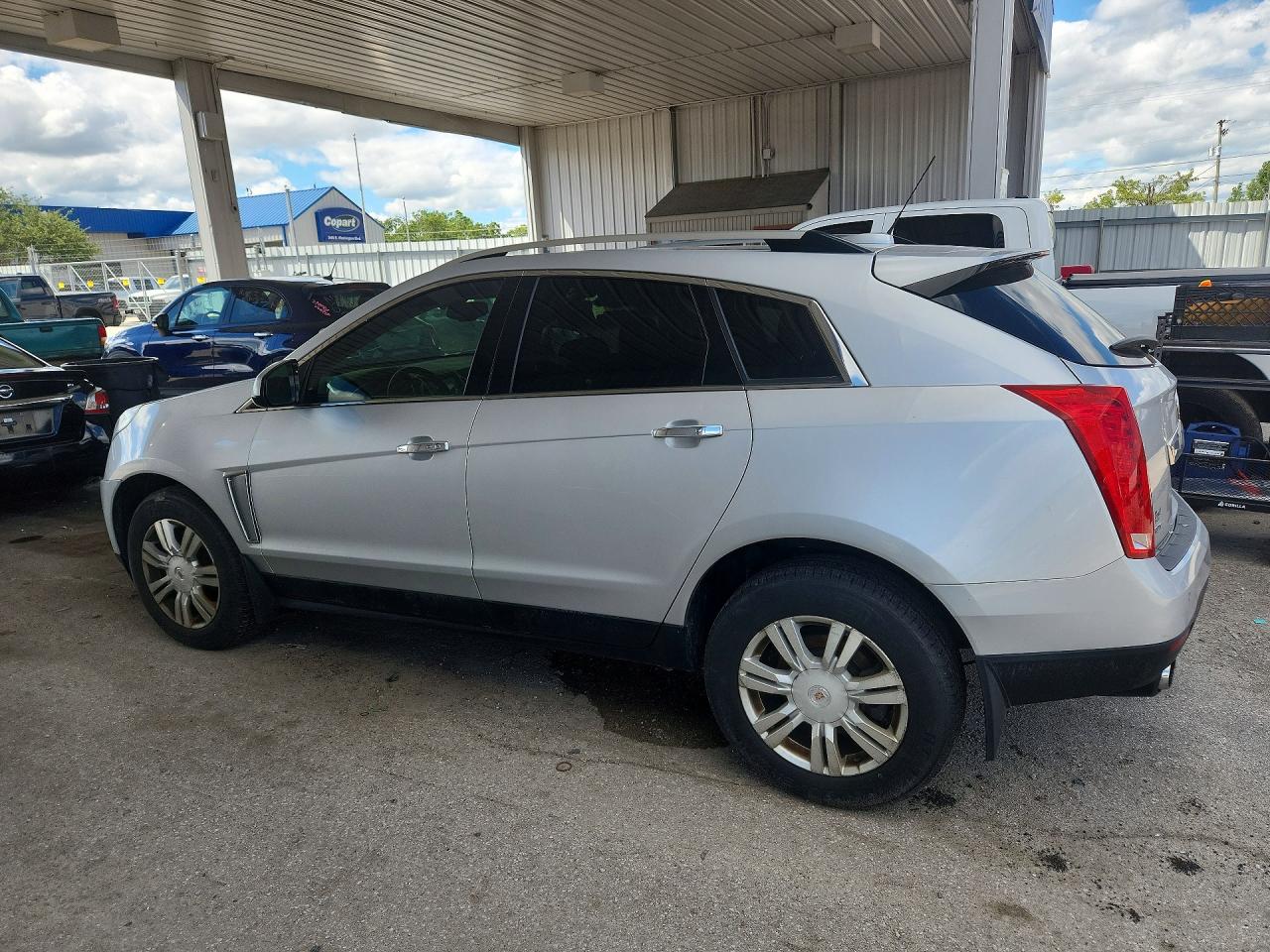 2015 Cadillac Srx Luxury Collection Silver vin: 3GYFNBE33FS566787