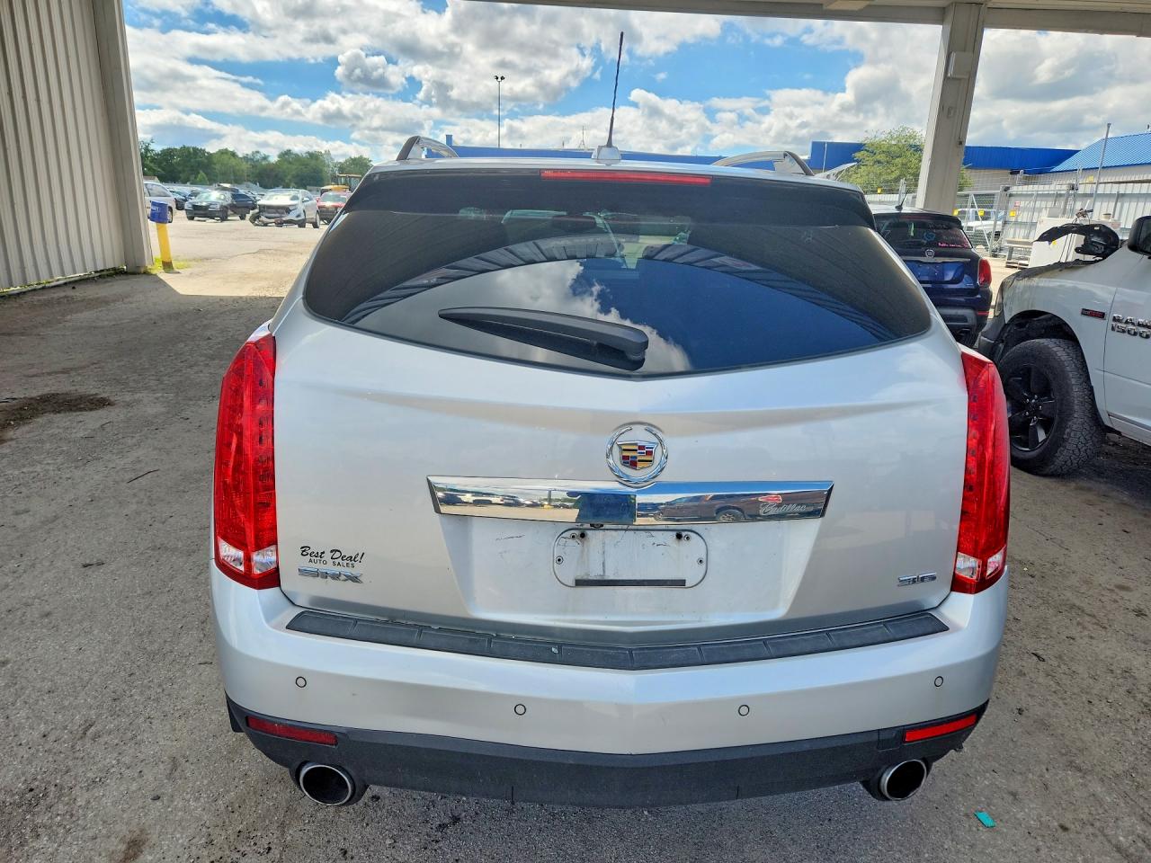 2015 Cadillac Srx Luxury Collection Silver vin: 3GYFNBE33FS566787