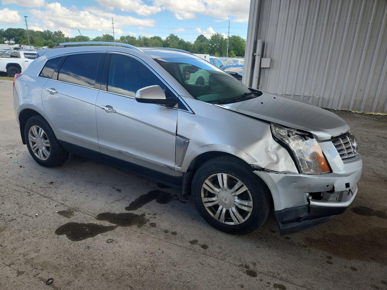 2015 Cadillac Srx Luxury Collection Silver vin: 3GYFNBE33FS566787