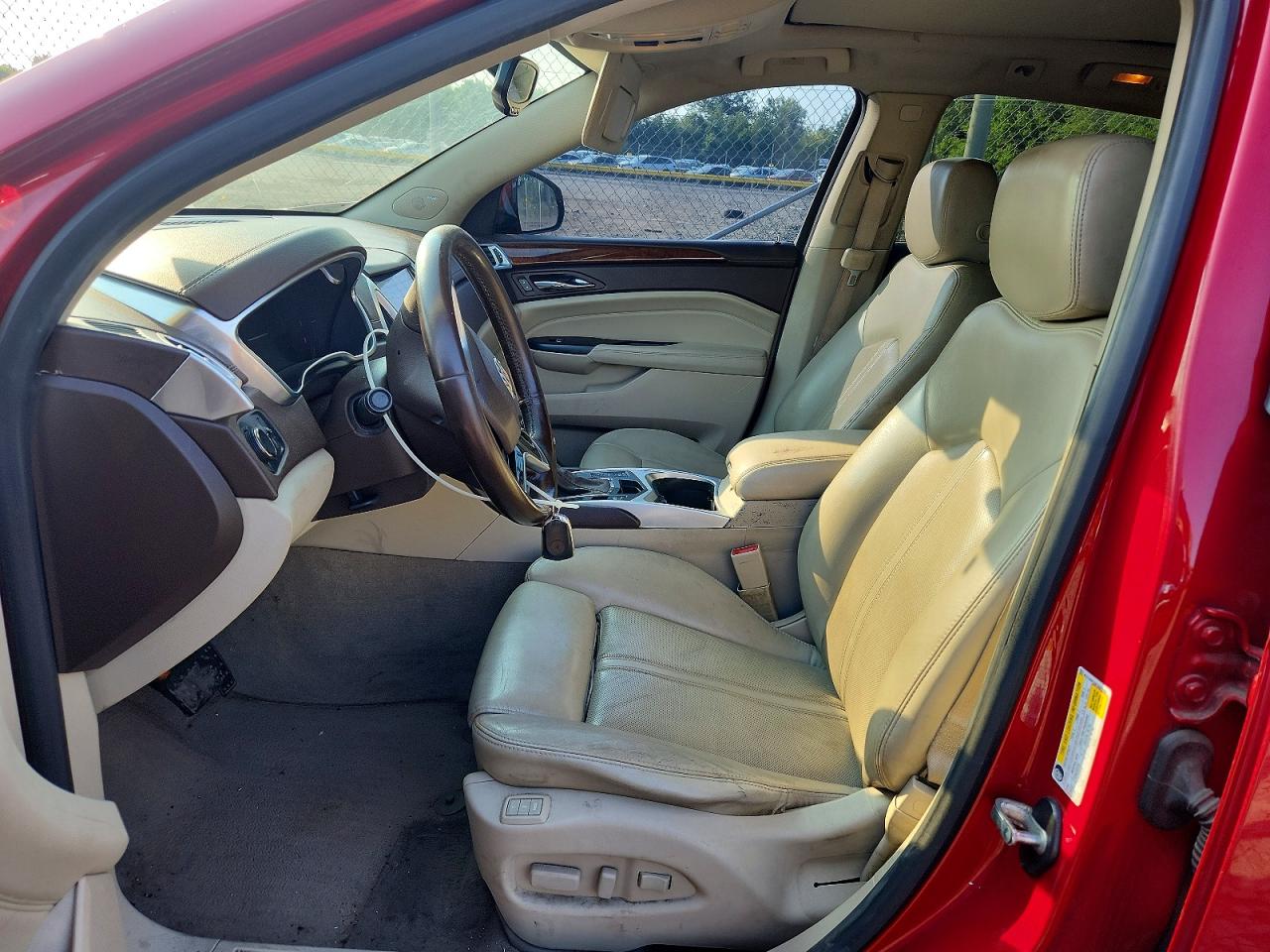 2015 Cadillac Srx Luxury Collection Maroon vin: 3GYFNBE33FS581208