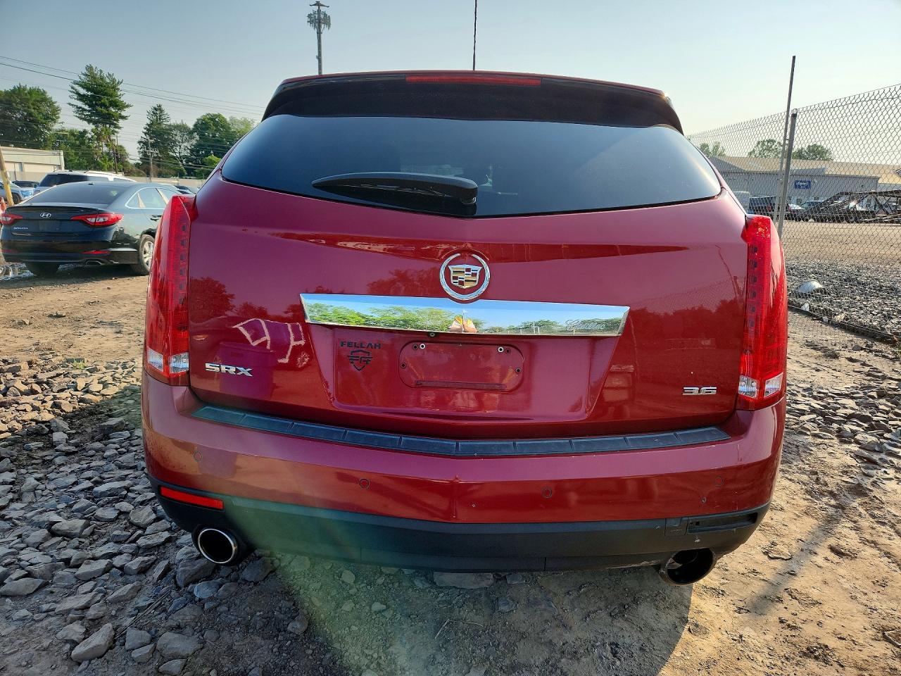 2015 Cadillac Srx Luxury Collection Maroon vin: 3GYFNBE33FS581208