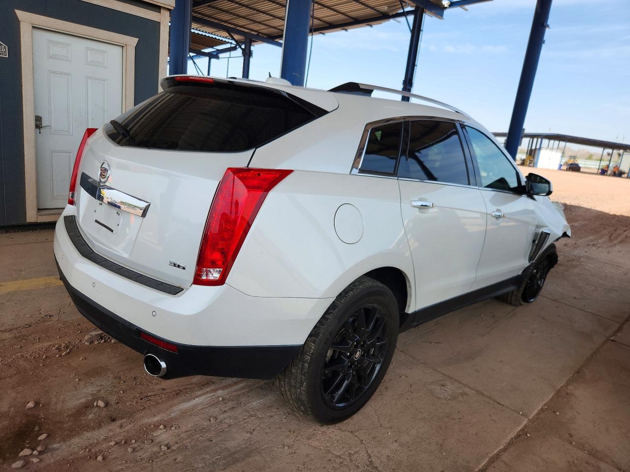 2015 Cadillac Srx Luxury Collection White vin: 3GYFNBE33FS623716