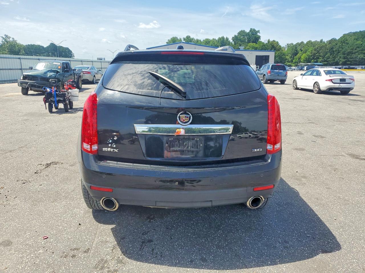 2015 Cadillac Srx Luxury Collection Black vin: 3GYFNBE33FS631704