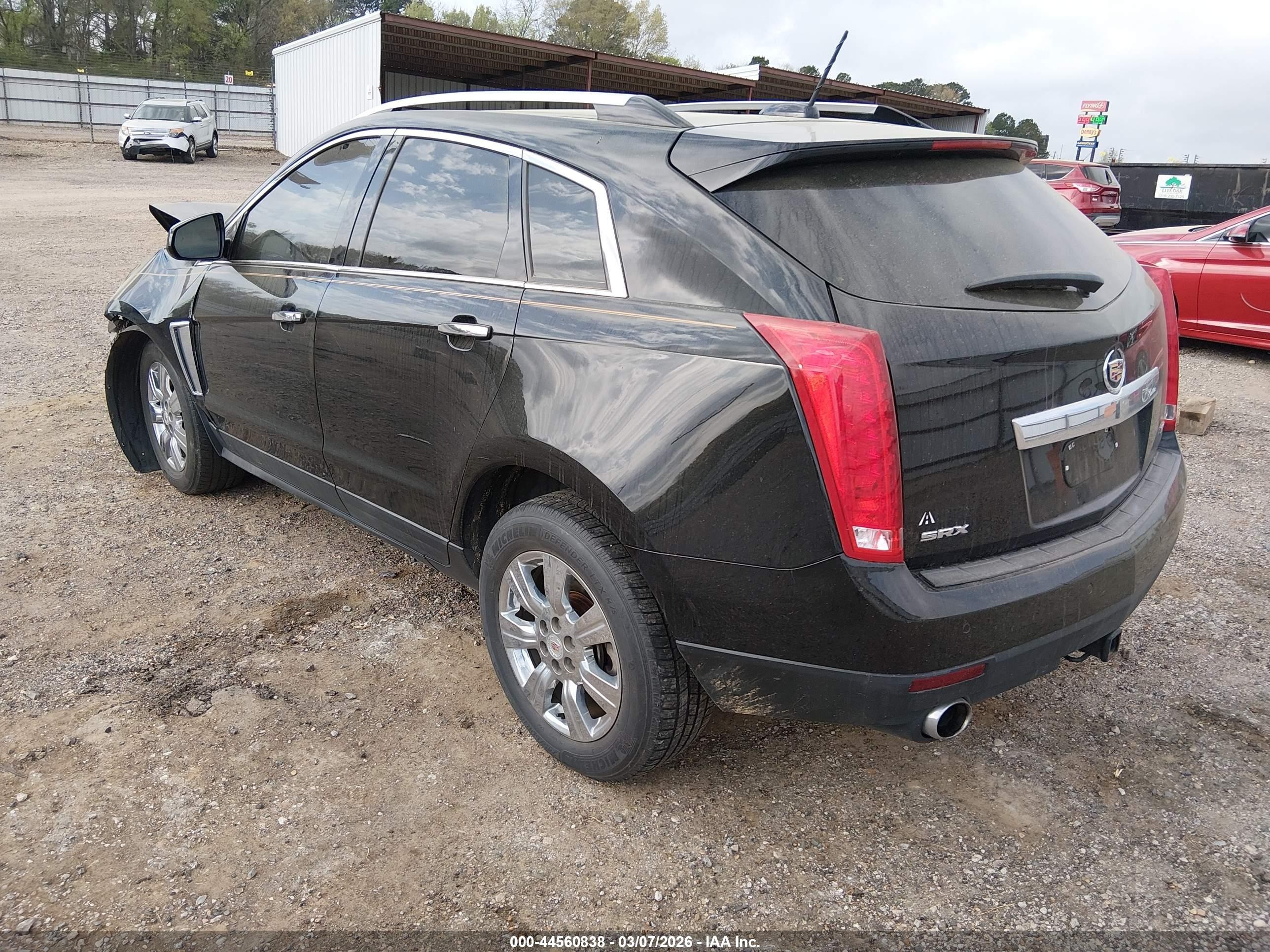 2015 Cadillac Srx Luxury Collection Black vin: 3GYFNBE33FS633596