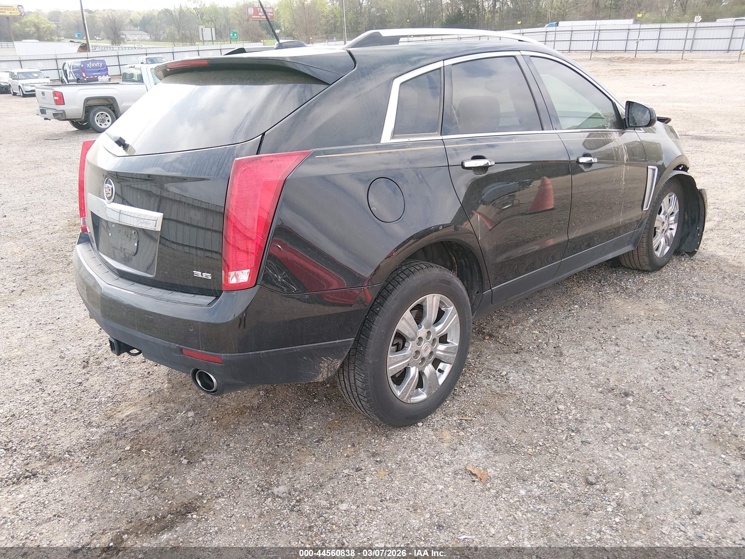 2015 Cadillac Srx Luxury Collection Black vin: 3GYFNBE33FS633596