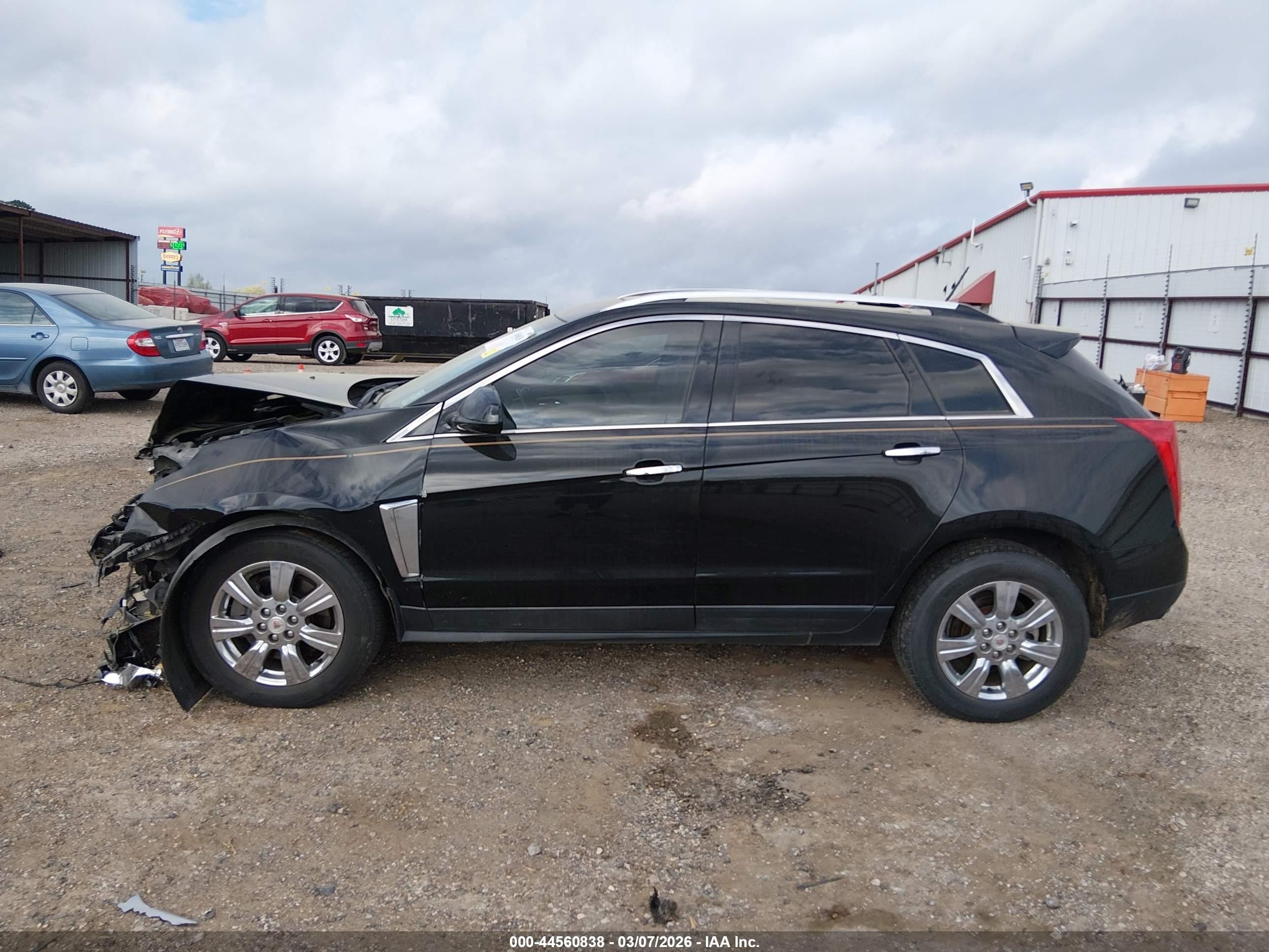 2015 Cadillac Srx Luxury Collection Black vin: 3GYFNBE33FS633596