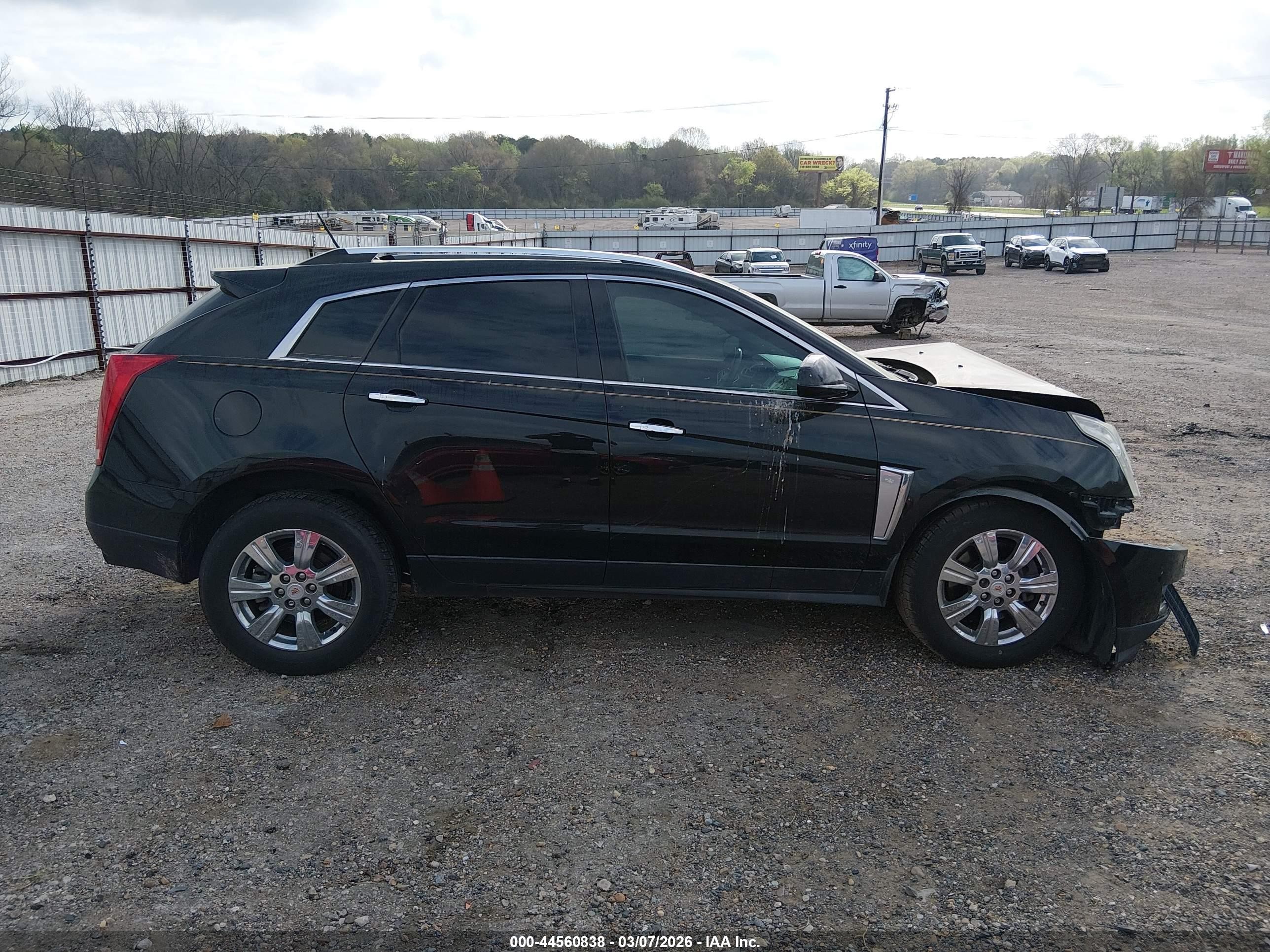 2015 Cadillac Srx Luxury Collection Black vin: 3GYFNBE33FS633596