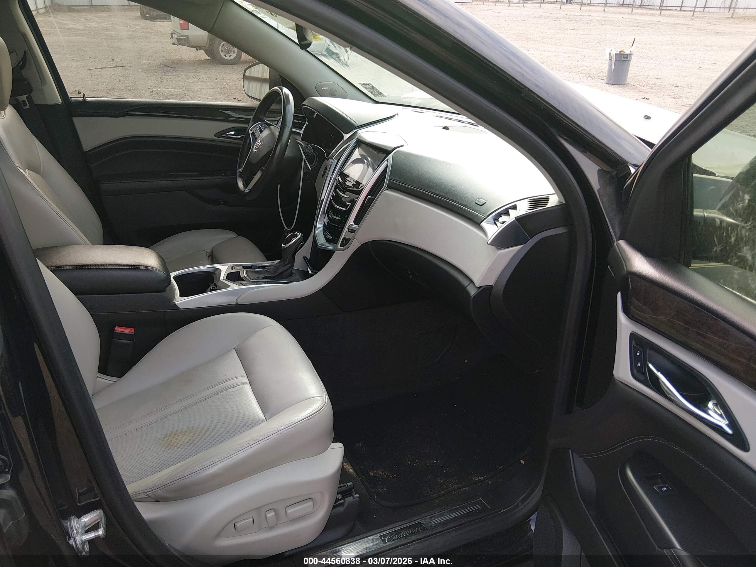 2015 Cadillac Srx Luxury Collection Black vin: 3GYFNBE33FS633596