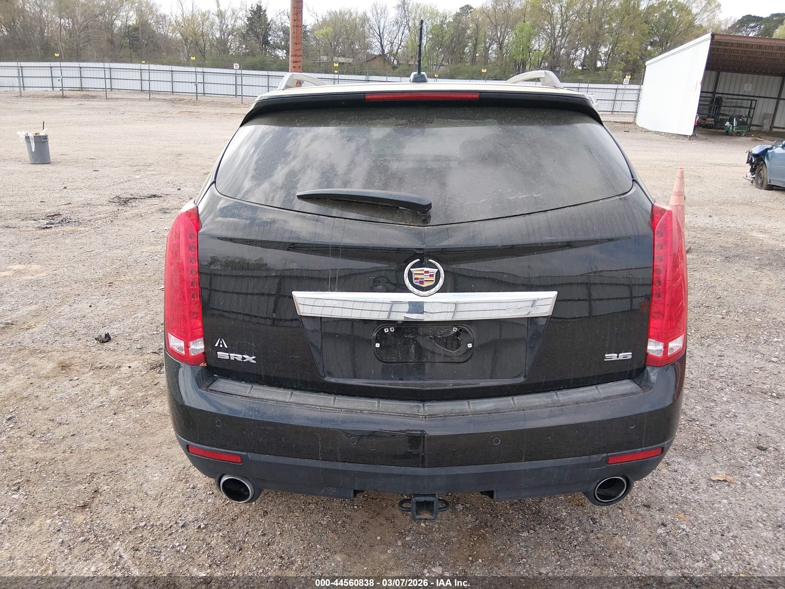 2015 Cadillac Srx Luxury Collection Black vin: 3GYFNBE33FS633596