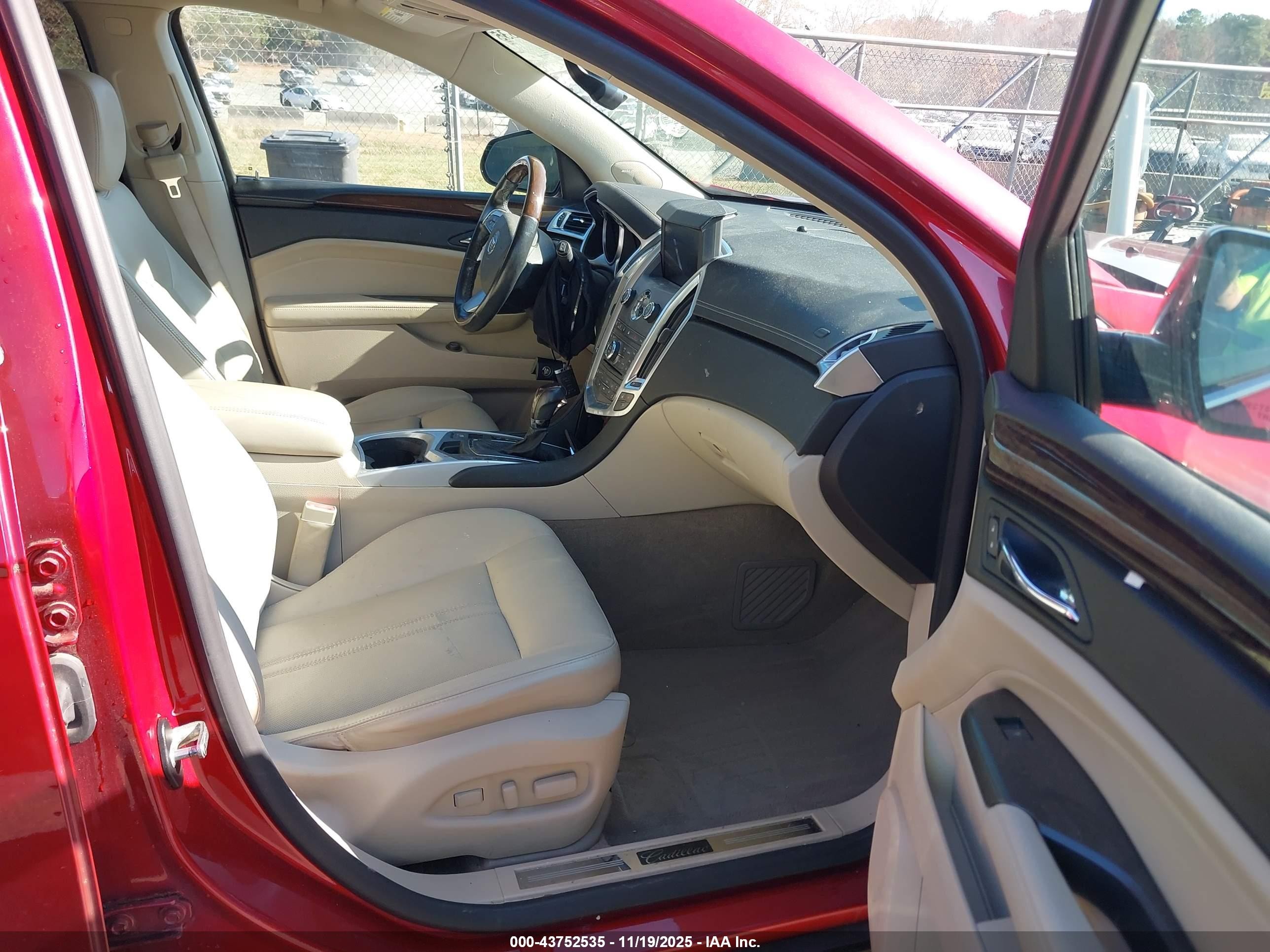 2012 Cadillac Srx Performance Collection Red vin: 3GYFNBE34CS518291