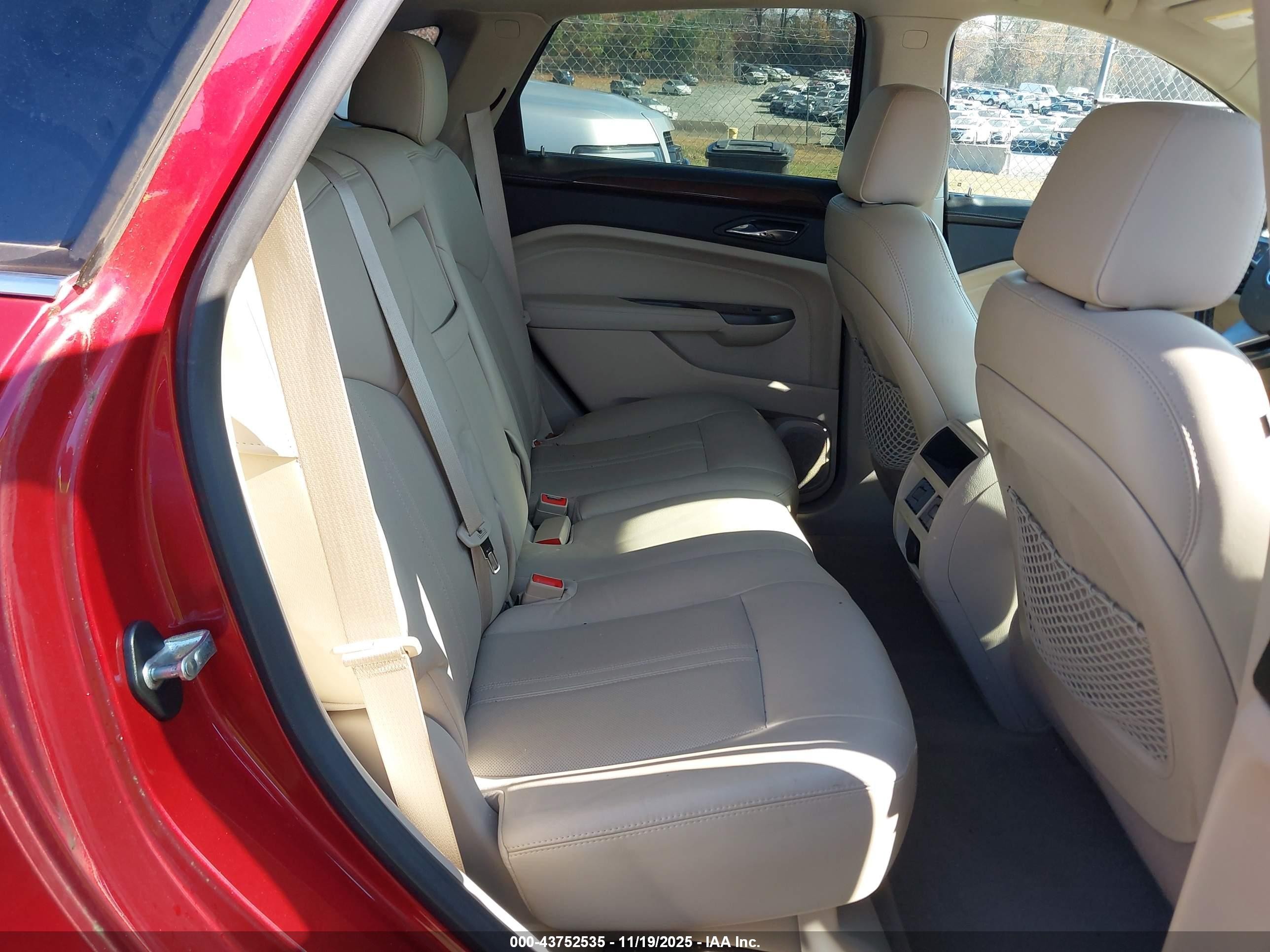 2012 Cadillac Srx Performance Collection Red vin: 3GYFNBE34CS518291