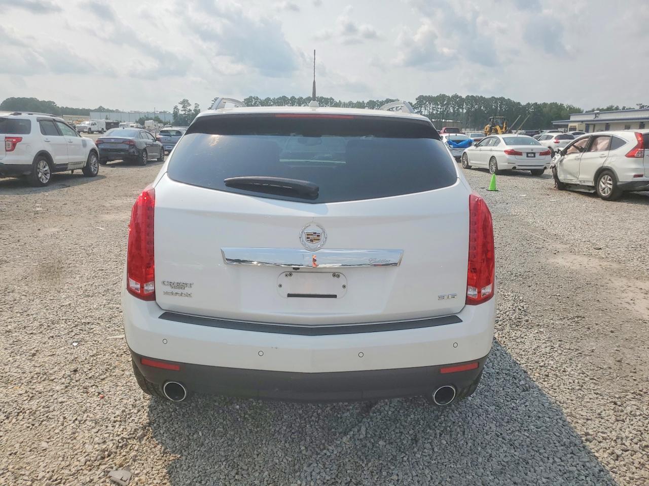 2012 Cadillac Srx Performance Collection White vin: 3GYFNBE34CS542803