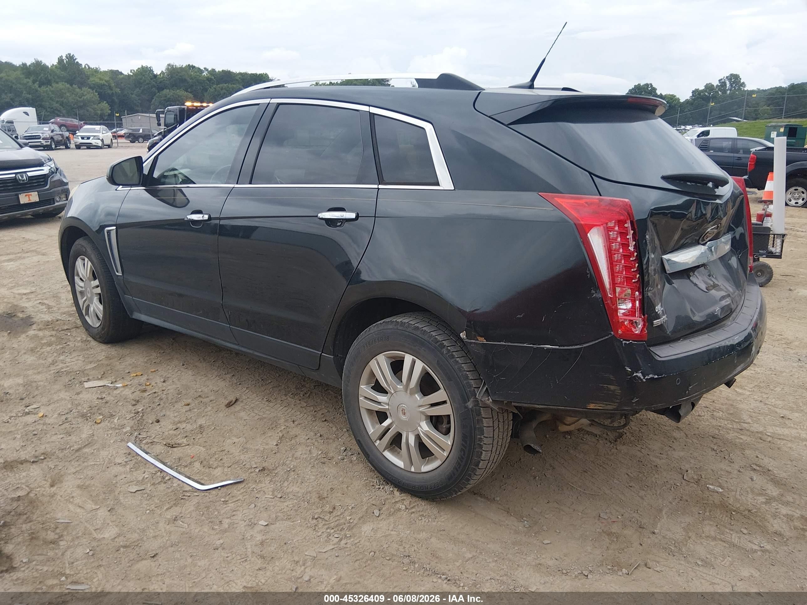 2014 Cadillac Srx Luxury Collection Black vin: 3GYFNBE34ES577862