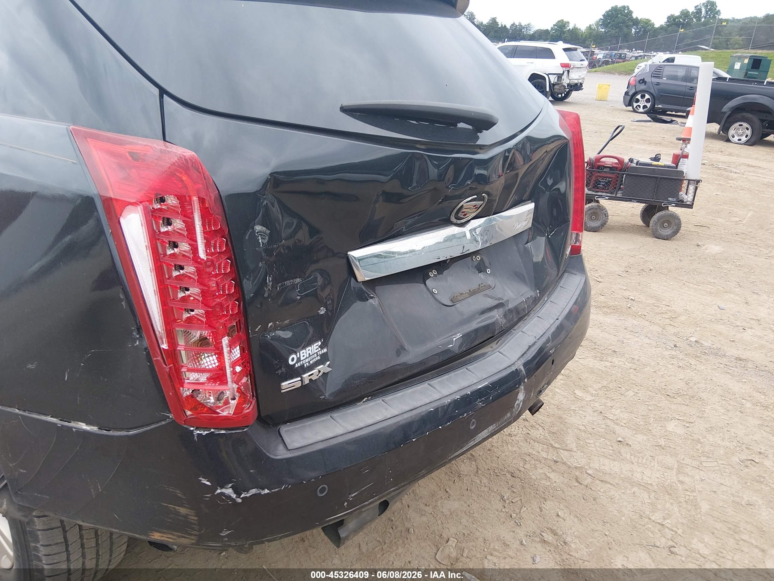 2014 Cadillac Srx Luxury Collection Black vin: 3GYFNBE34ES577862