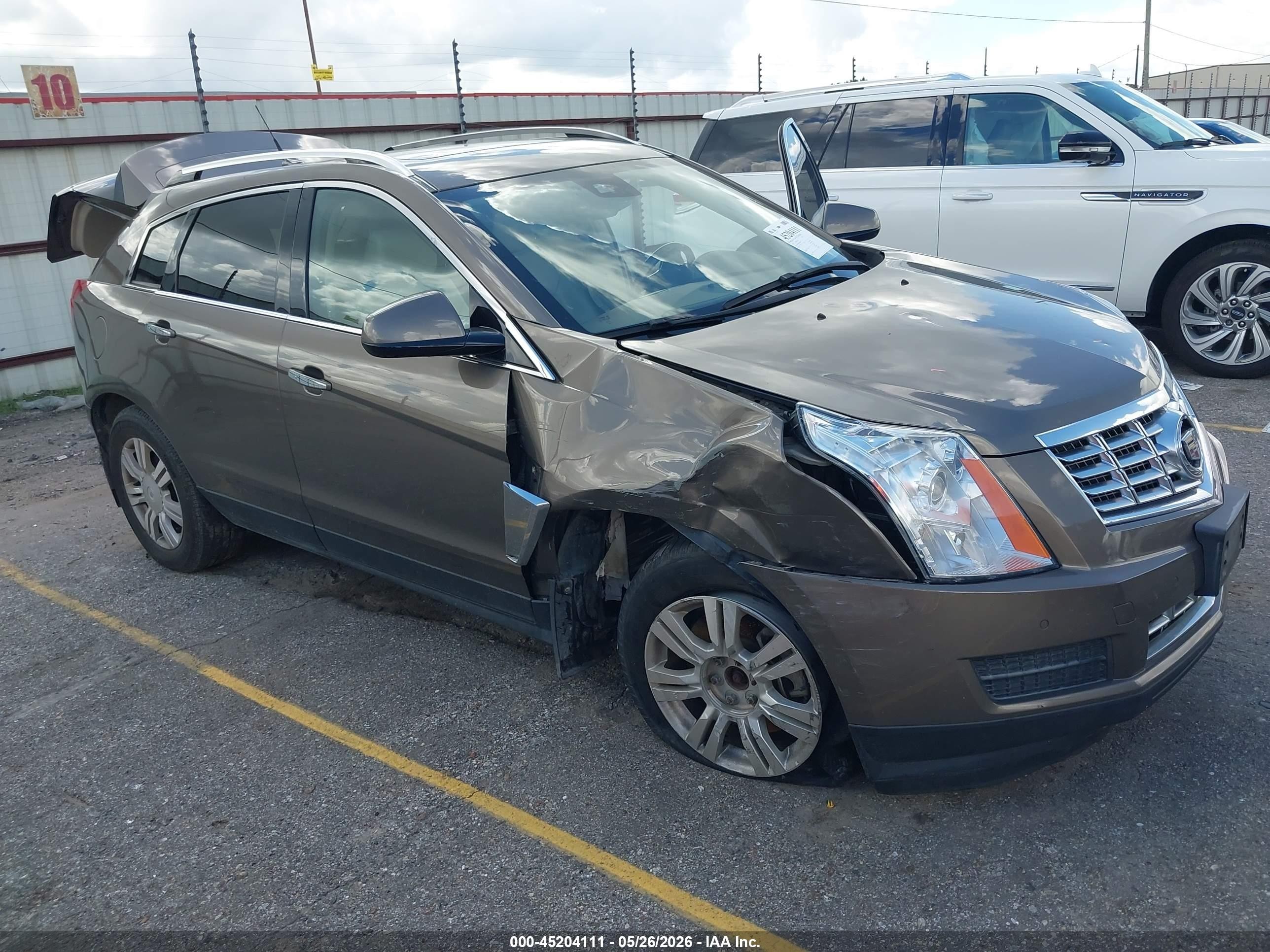 2014 Cadillac Srx Luxury Collection Beige vin: 3GYFNBE34ES585668