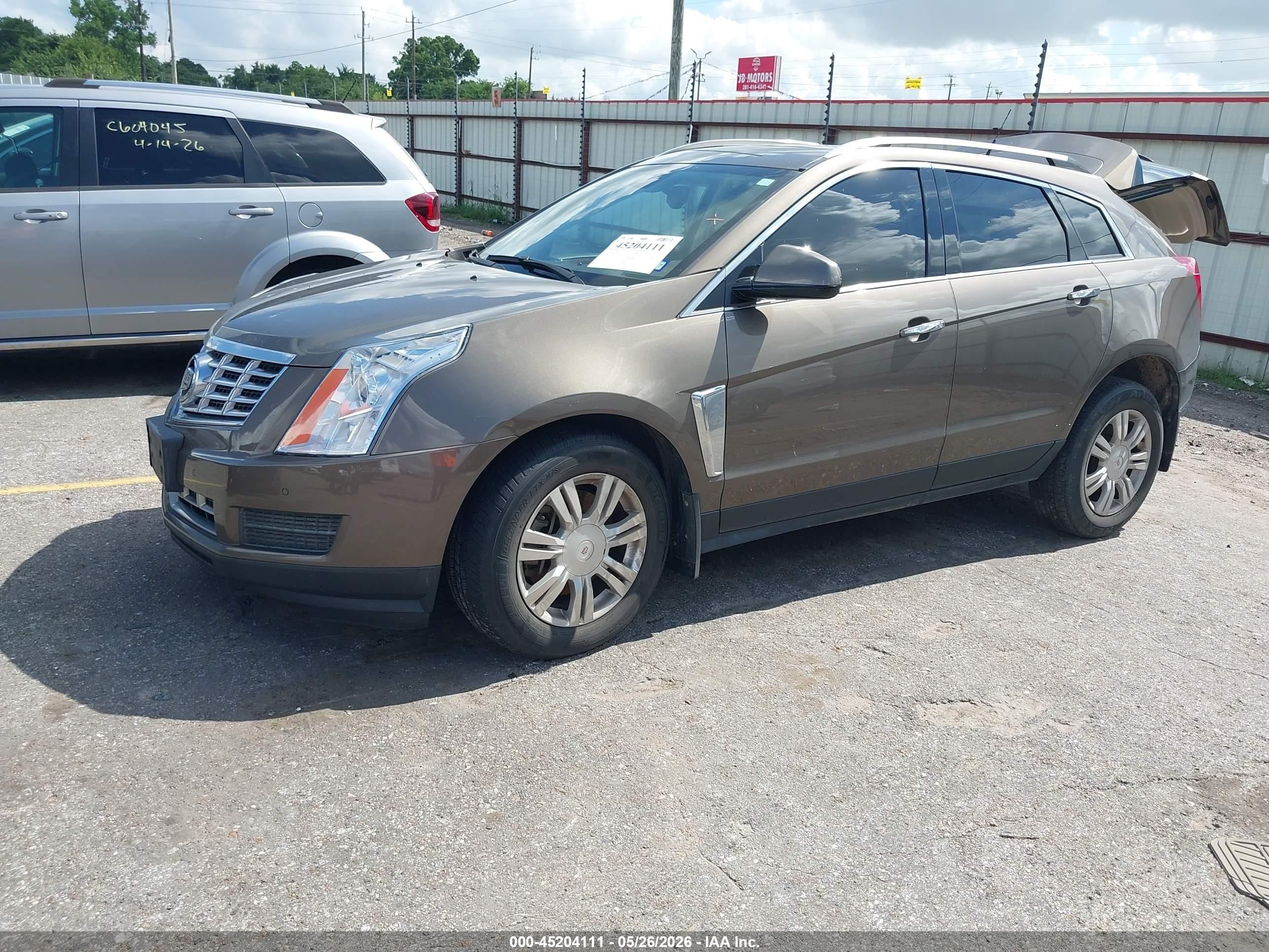 2014 Cadillac Srx Luxury Collection Beige vin: 3GYFNBE34ES585668
