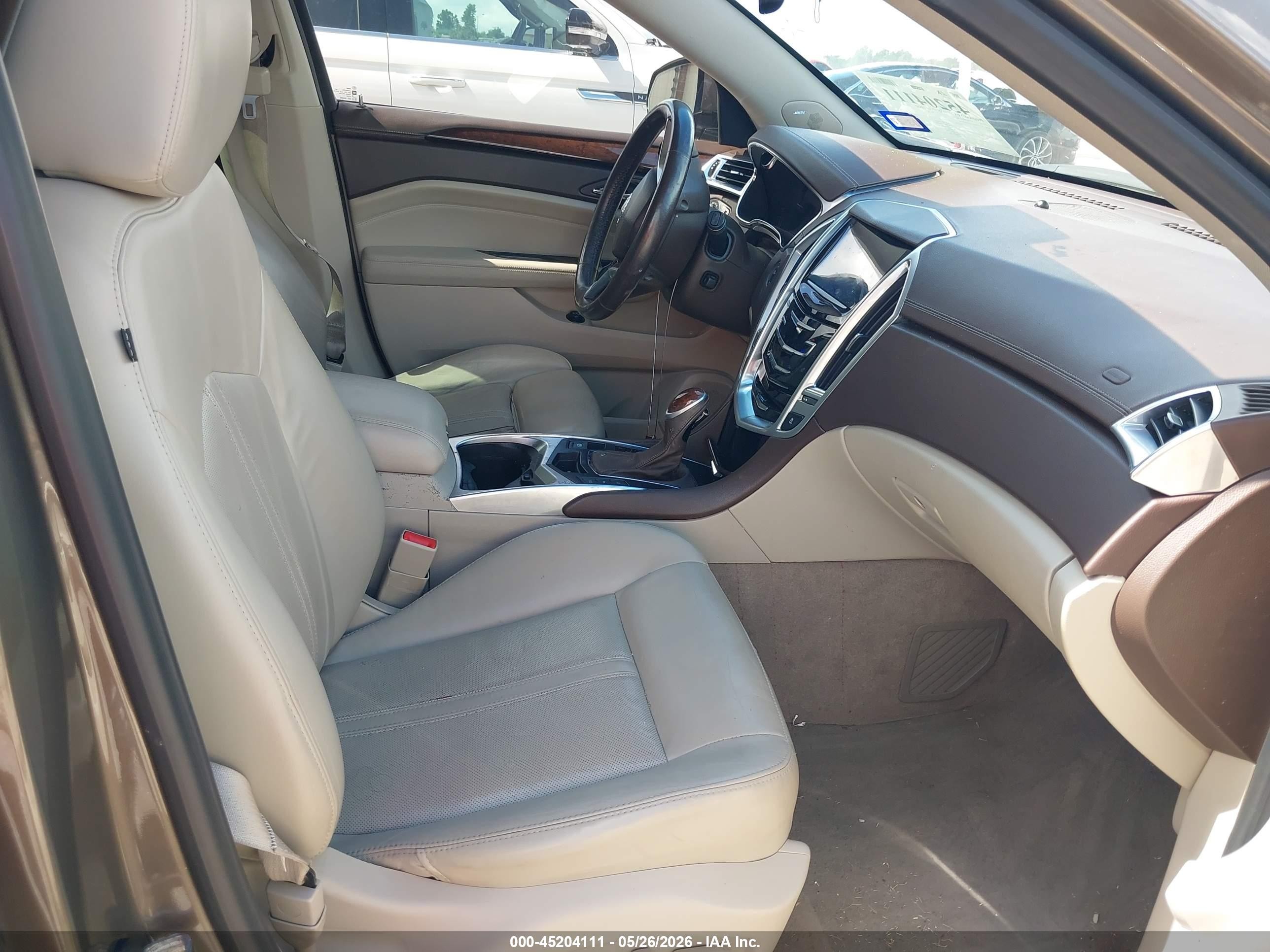 2014 Cadillac Srx Luxury Collection Beige vin: 3GYFNBE34ES585668