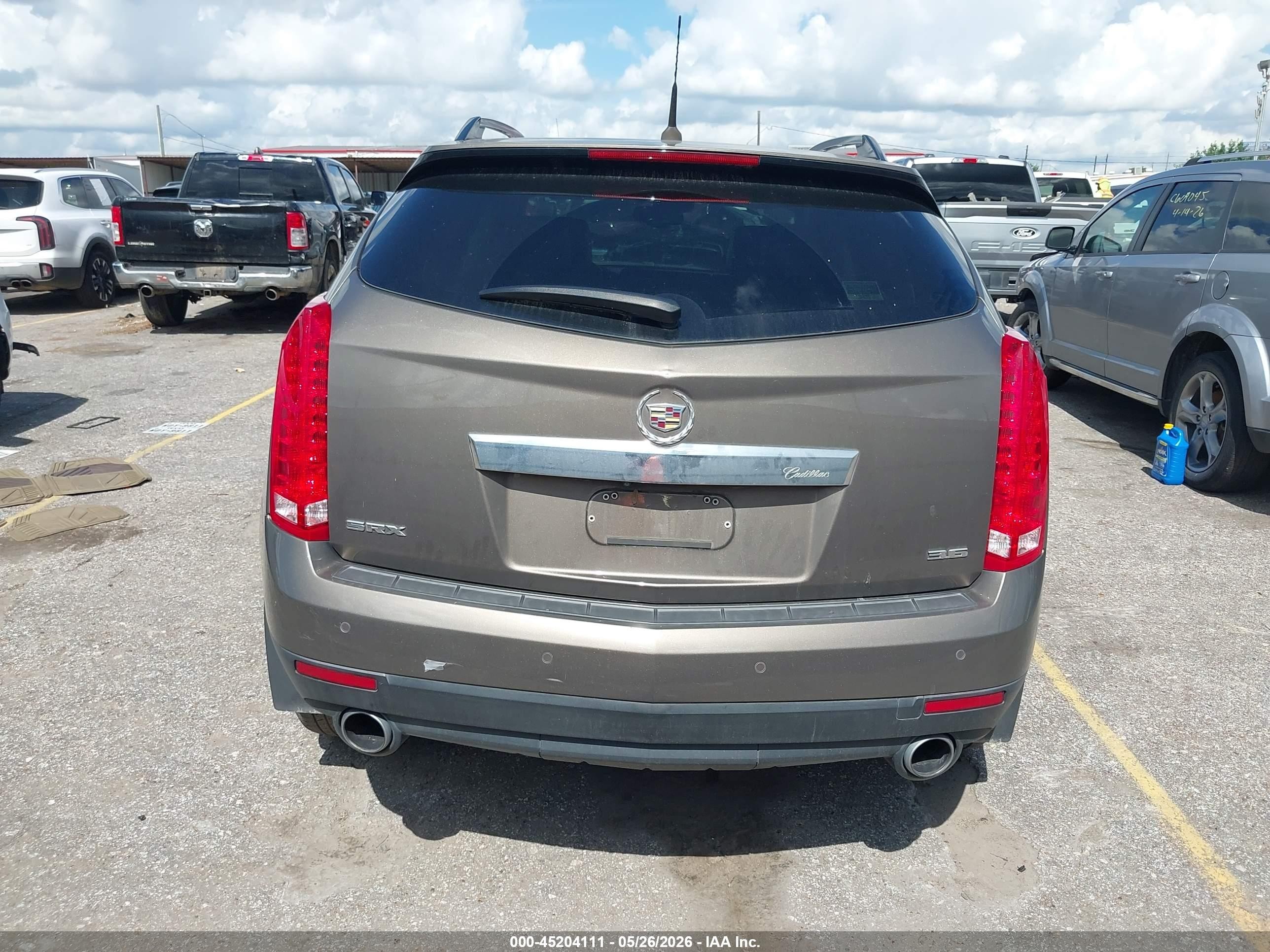 2014 Cadillac Srx Luxury Collection Beige vin: 3GYFNBE34ES585668