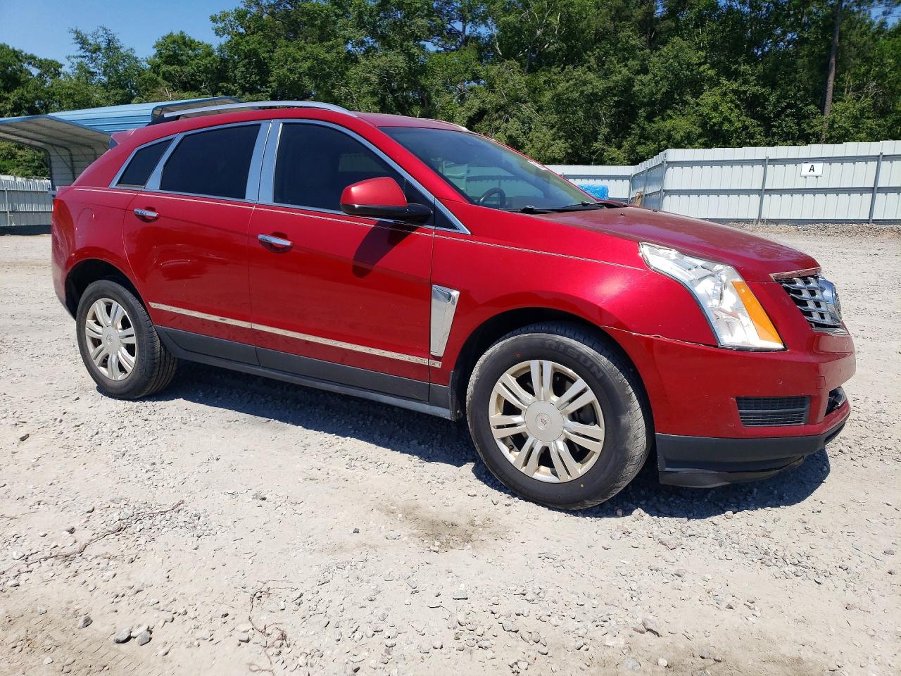 2014 Cadillac Srx Luxury Collection Red vin: 3GYFNBE34ES624288
