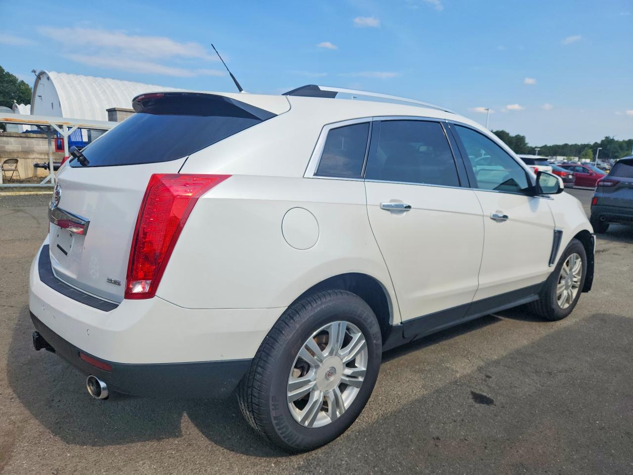 2014 Cadillac Srx Luxury Collection White vin: 3GYFNBE34ES627112
