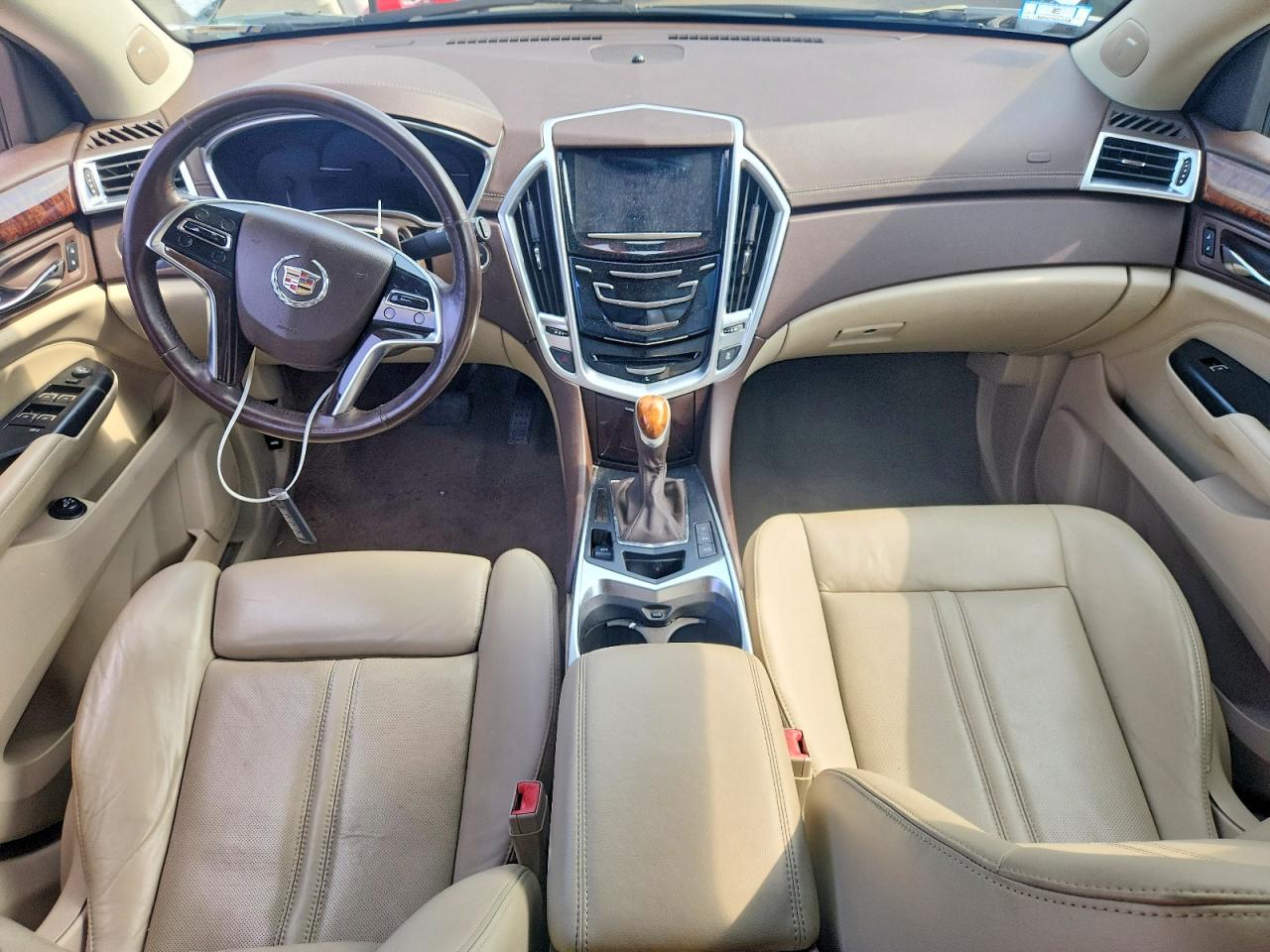 2014 Cadillac Srx Luxury Collection White vin: 3GYFNBE34ES627112